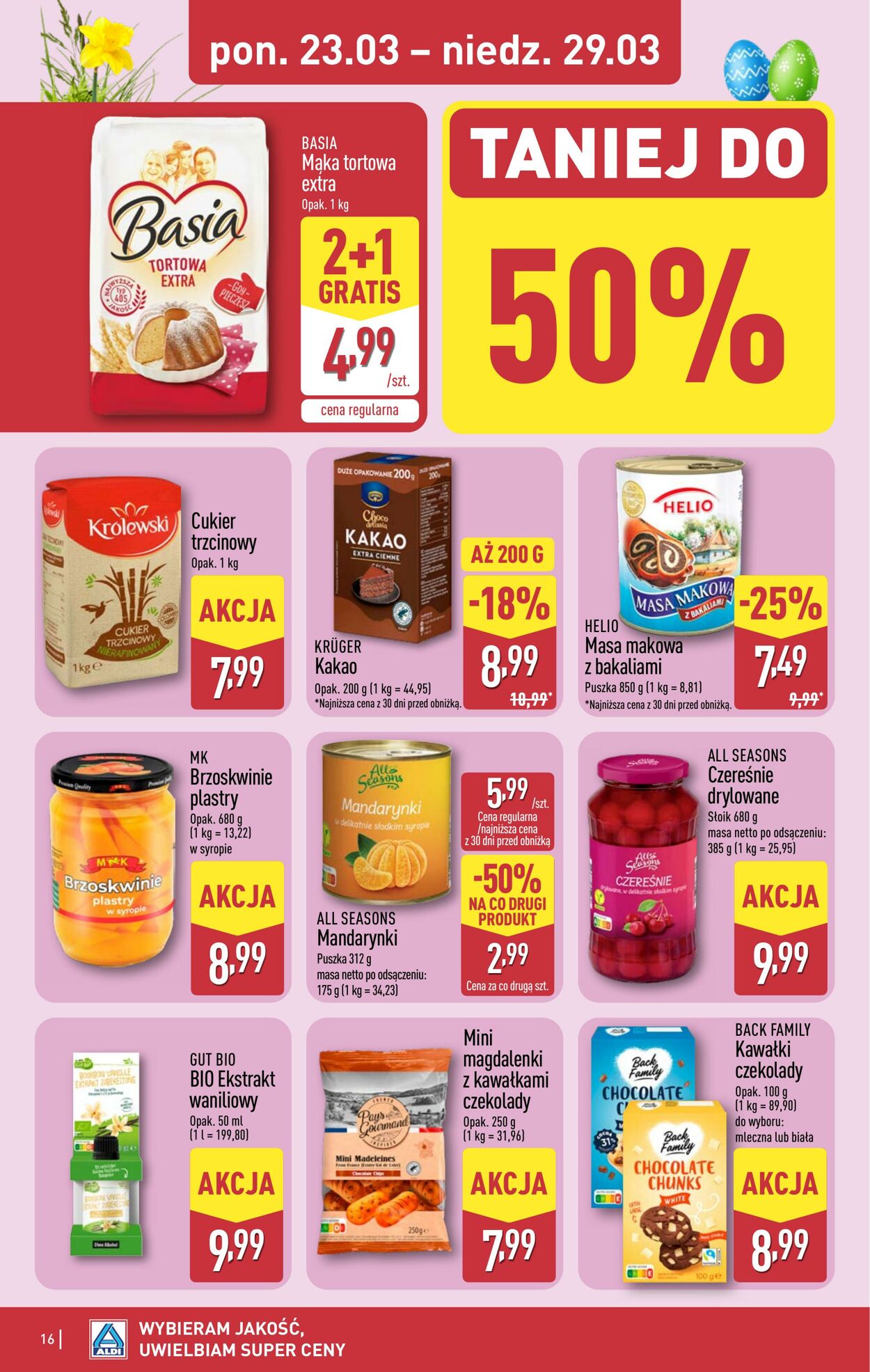 Gazetka Aldi 23.03.2026 - 29.03.2026