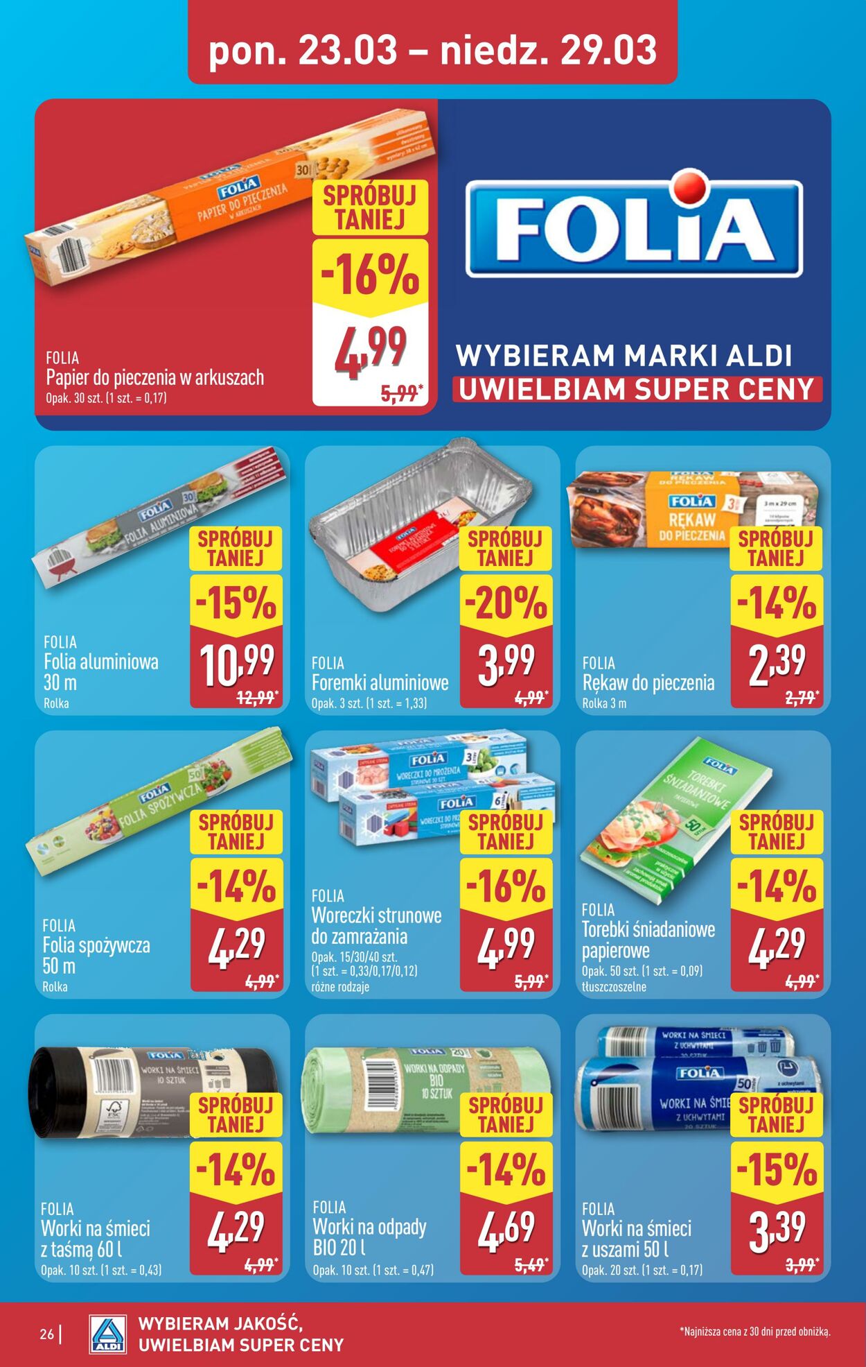 Gazetka Aldi 23.03.2026 - 29.03.2026