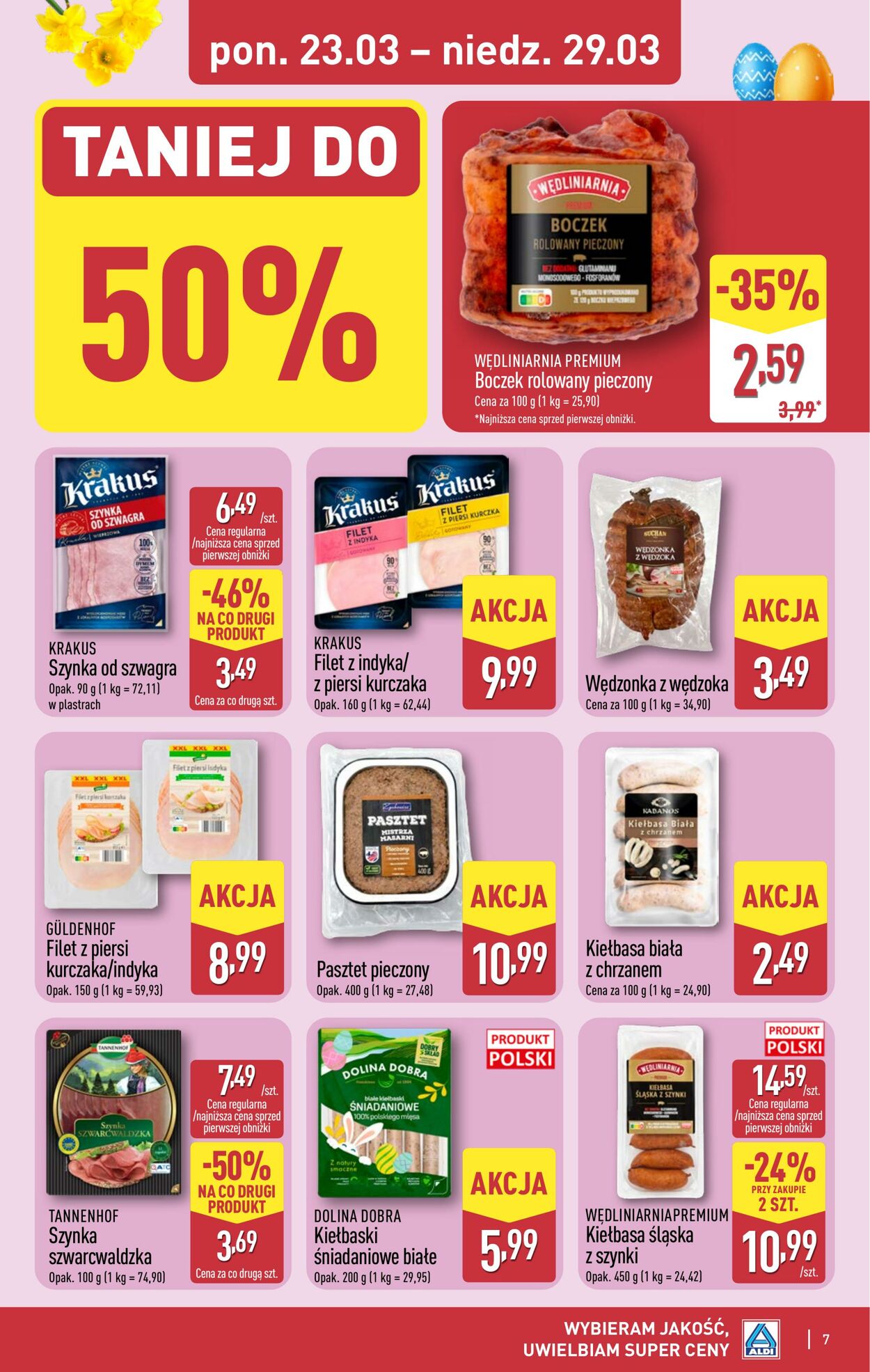 Gazetka Aldi 23.03.2026 - 29.03.2026
