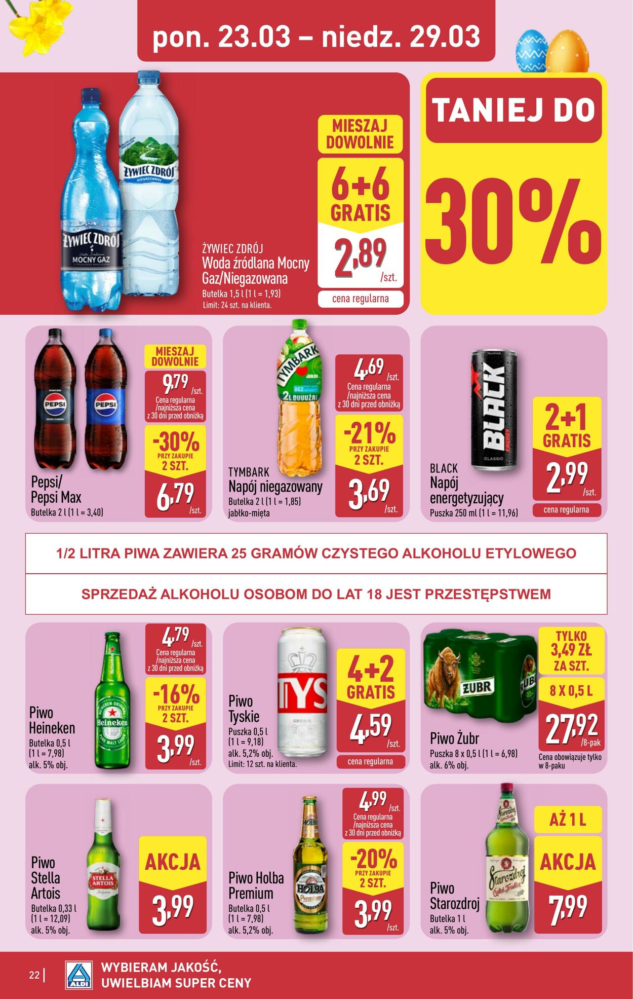Gazetka Aldi 23.03.2026 - 29.03.2026