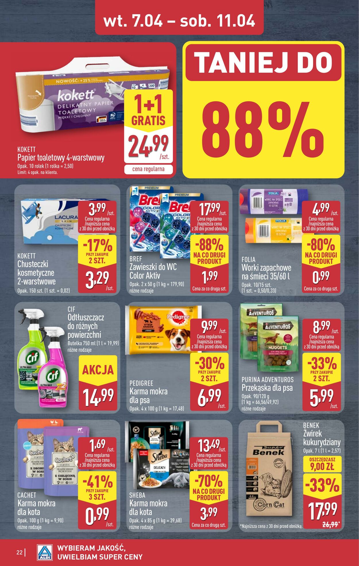Gazetka Aldi 07.04.2026 - 11.04.2026