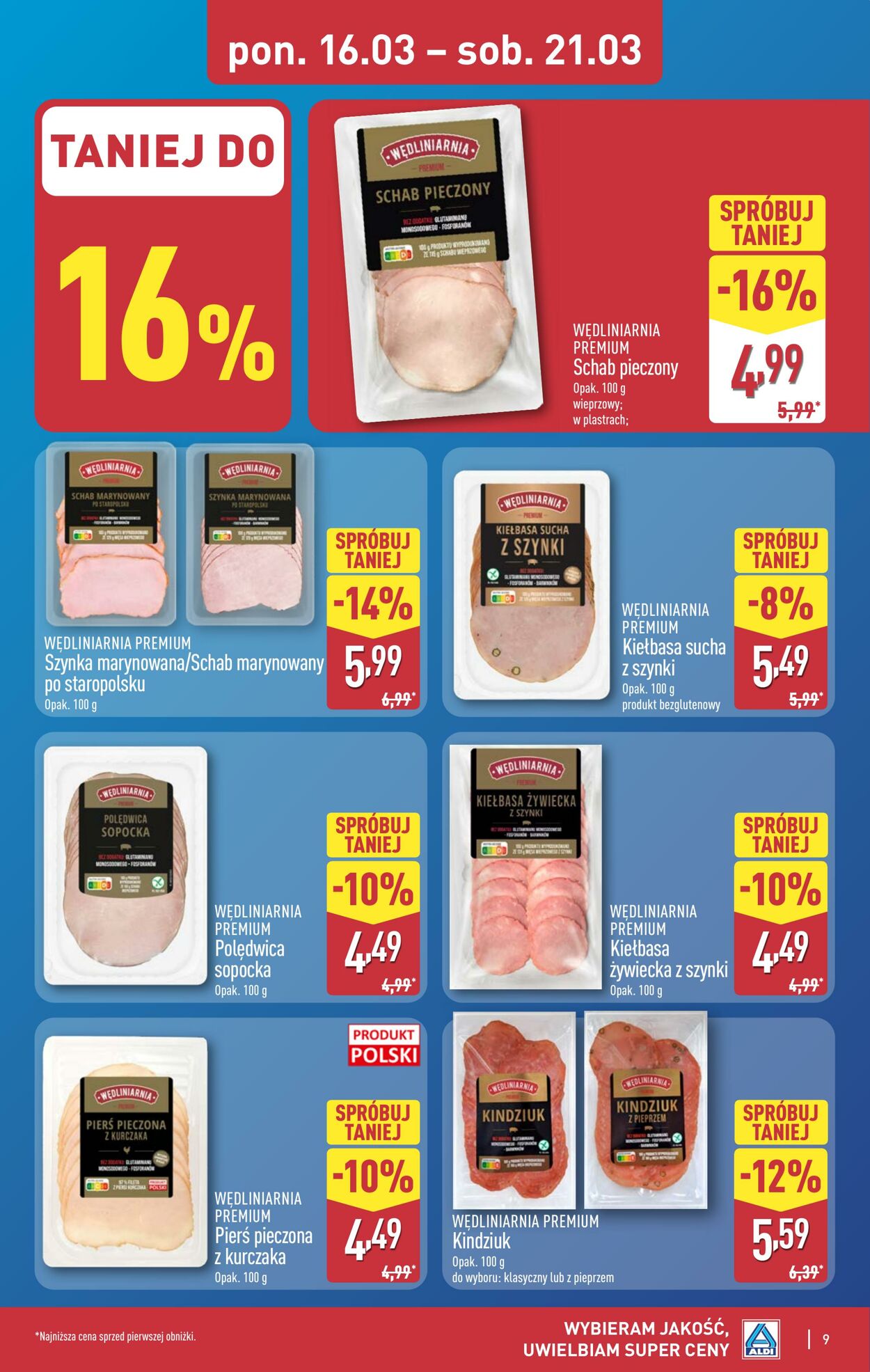 Gazetka Aldi 16.03.2026 - 21.03.2026