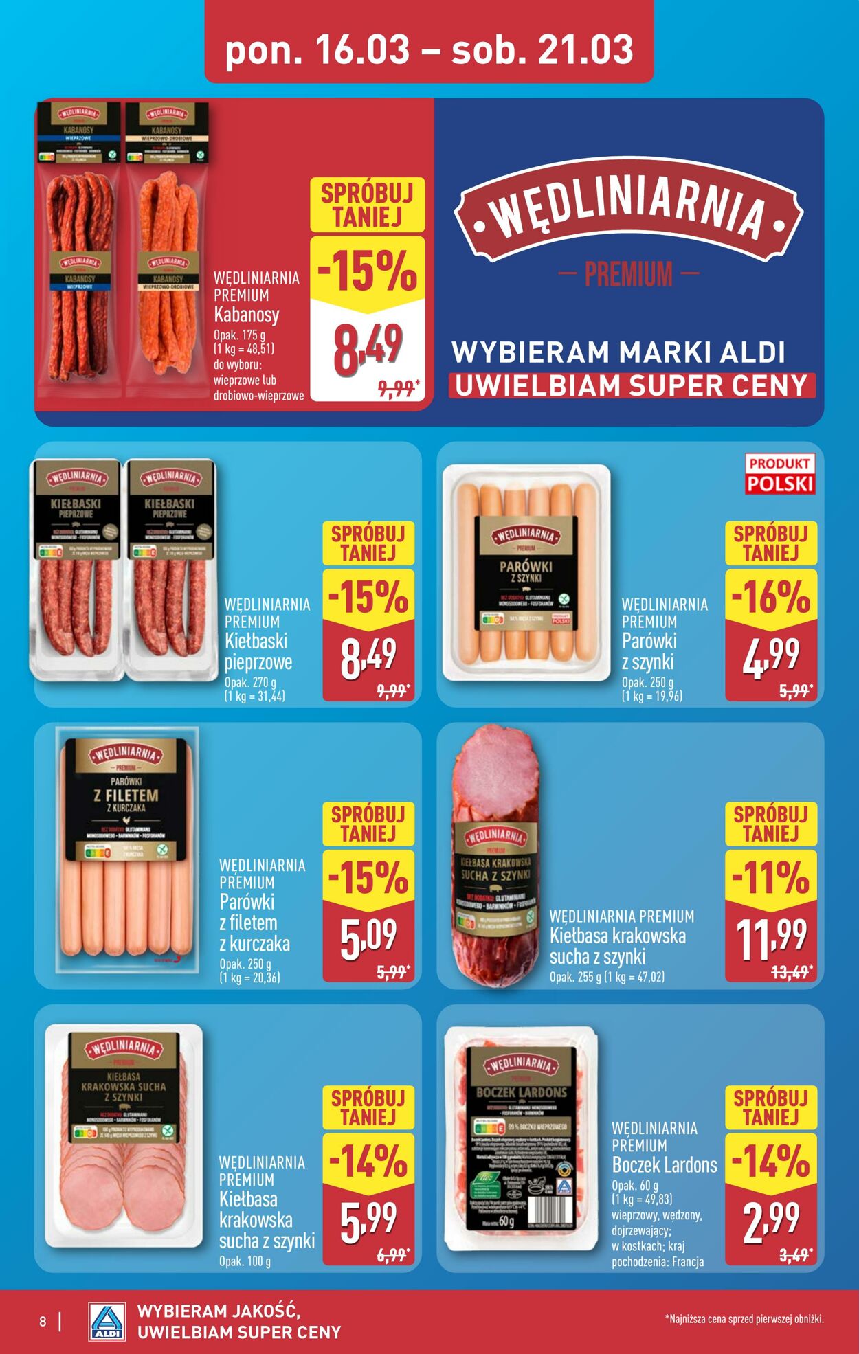 Gazetka Aldi 16.03.2026 - 21.03.2026