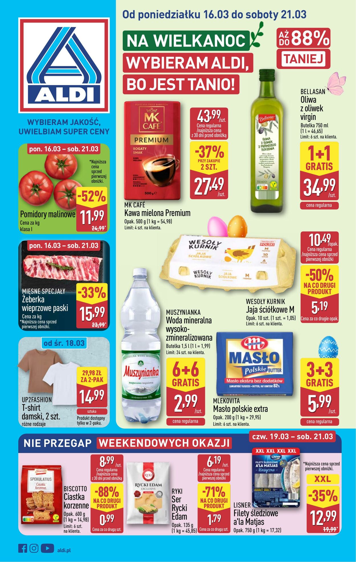 Gazetka Aldi 16.03.2026 - 21.03.2026