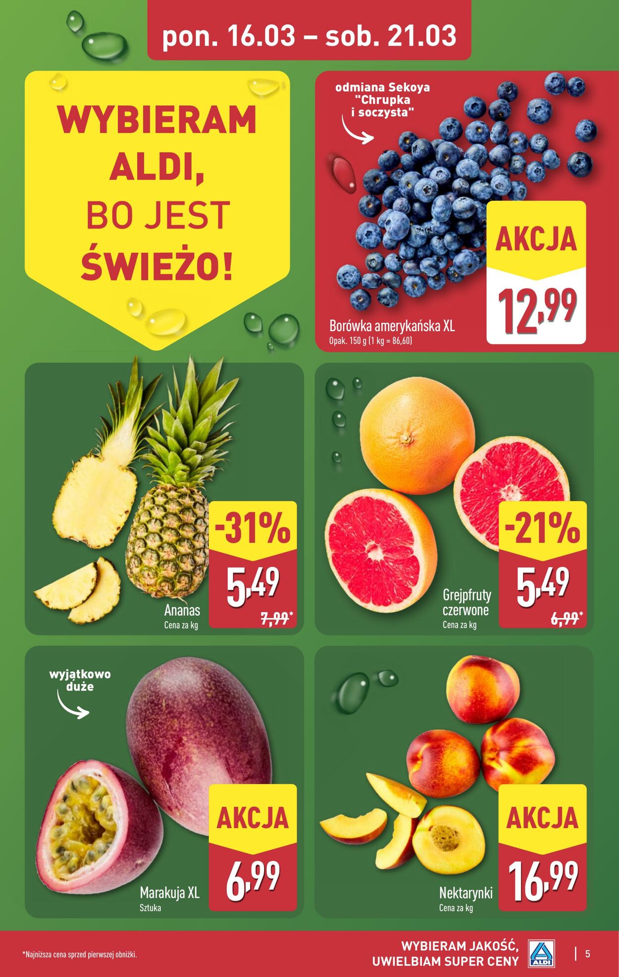 Gazetka Aldi 16.03.2026 - 21.03.2026
