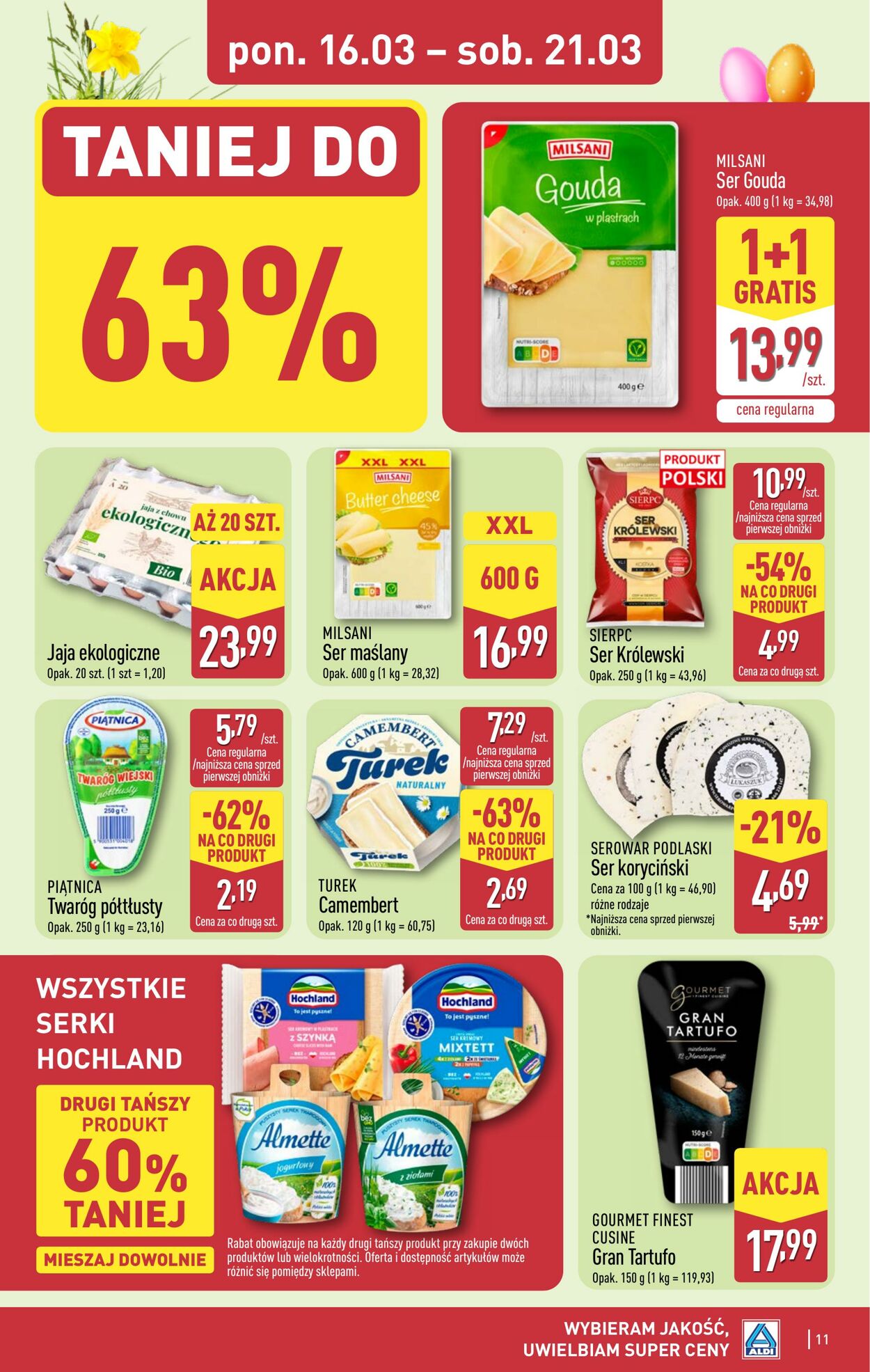 Gazetka Aldi 16.03.2026 - 21.03.2026