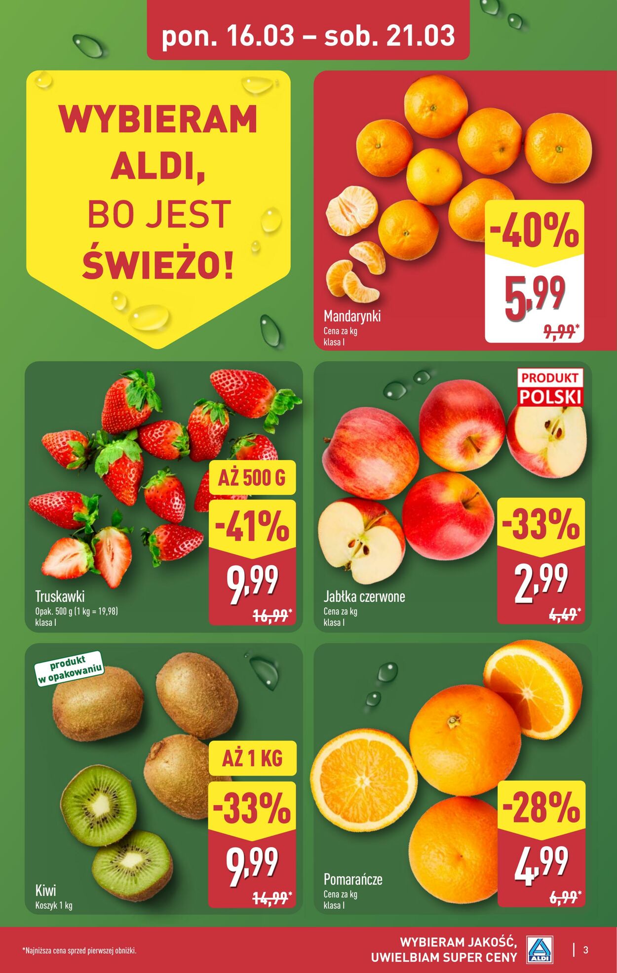 Gazetka Aldi 16.03.2026 - 21.03.2026