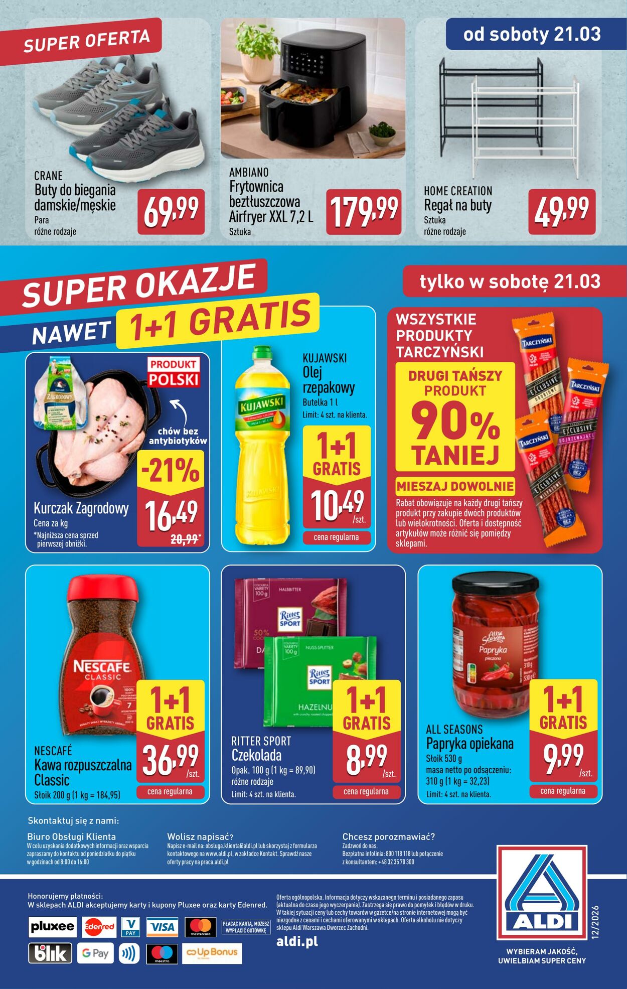 Gazetka Aldi 16.03.2026 - 21.03.2026