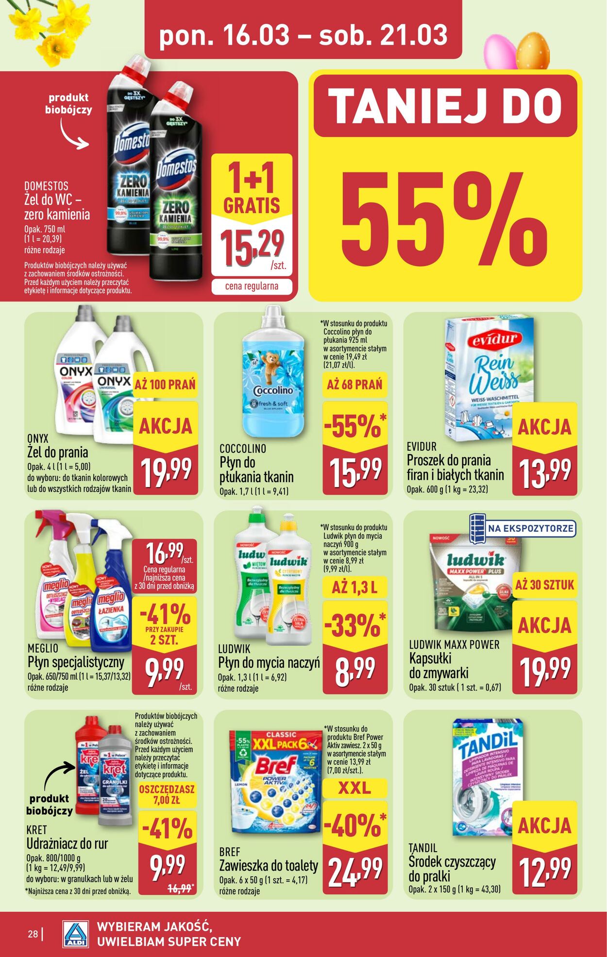 Gazetka Aldi 16.03.2026 - 21.03.2026