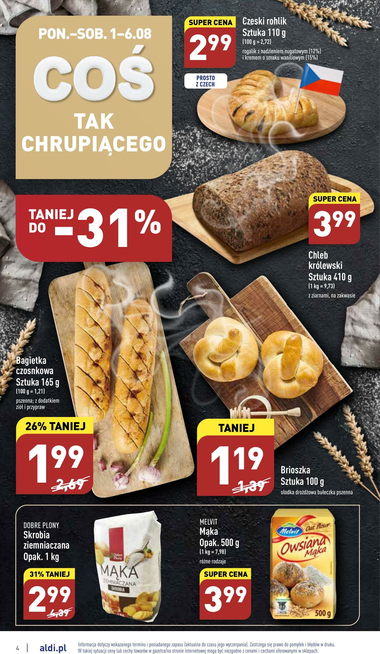 Gazetka Aldi 01.08.2022 - 06.08.2022