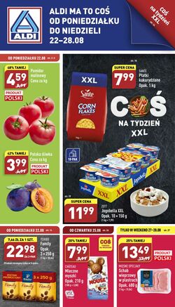 Gazetka Aldi 22.08.2022 - 28.08.2022