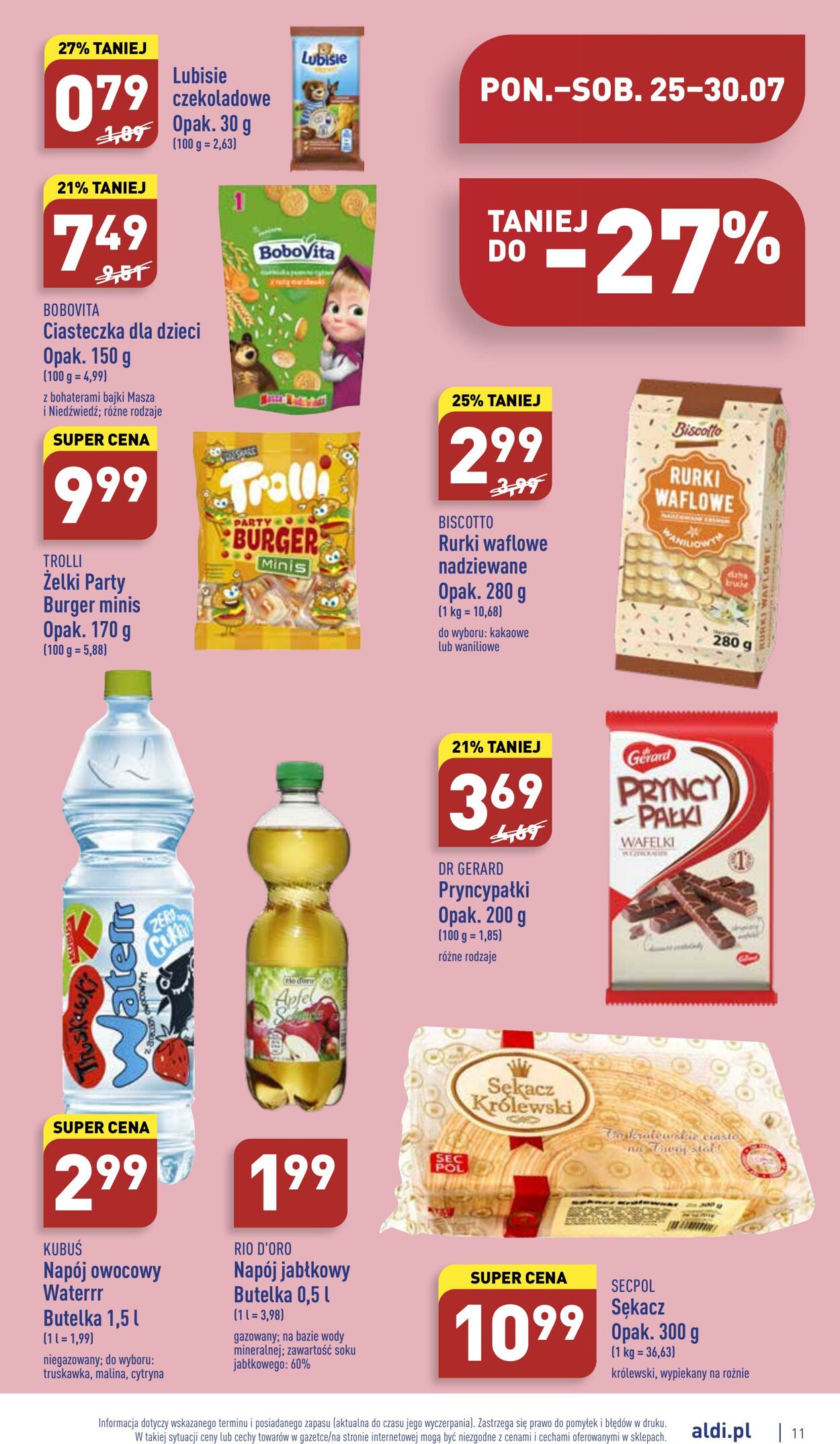 Gazetka Aldi 25.07.2022 - 30.07.2022