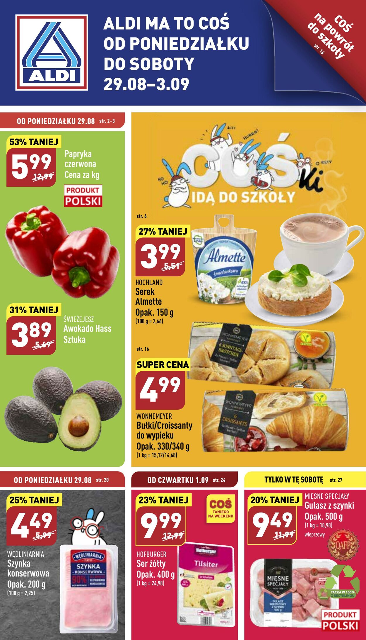 Gazetka Aldi 29.08.2022 - 03.09.2022