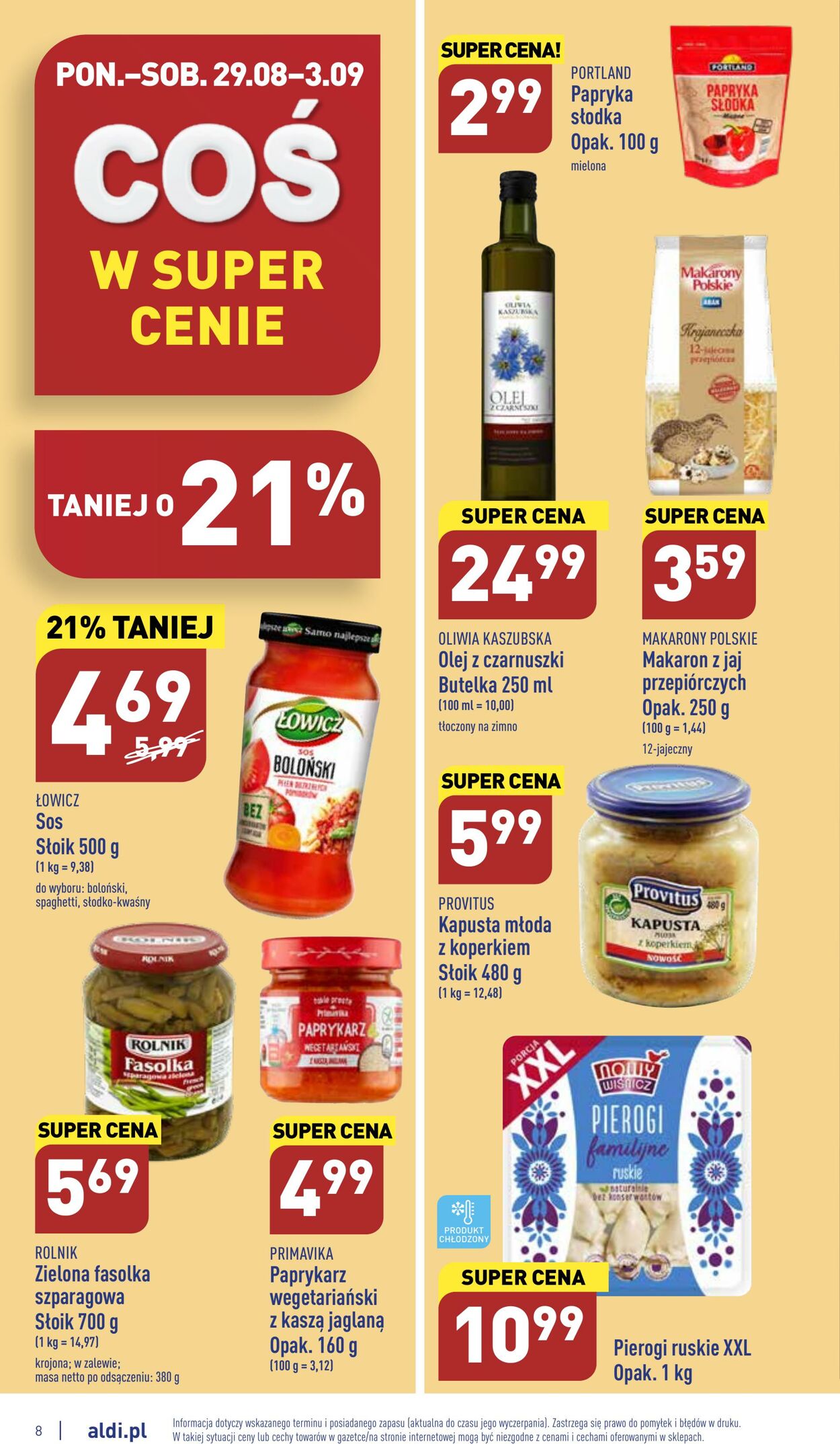 Gazetka Aldi 29.08.2022 - 03.09.2022