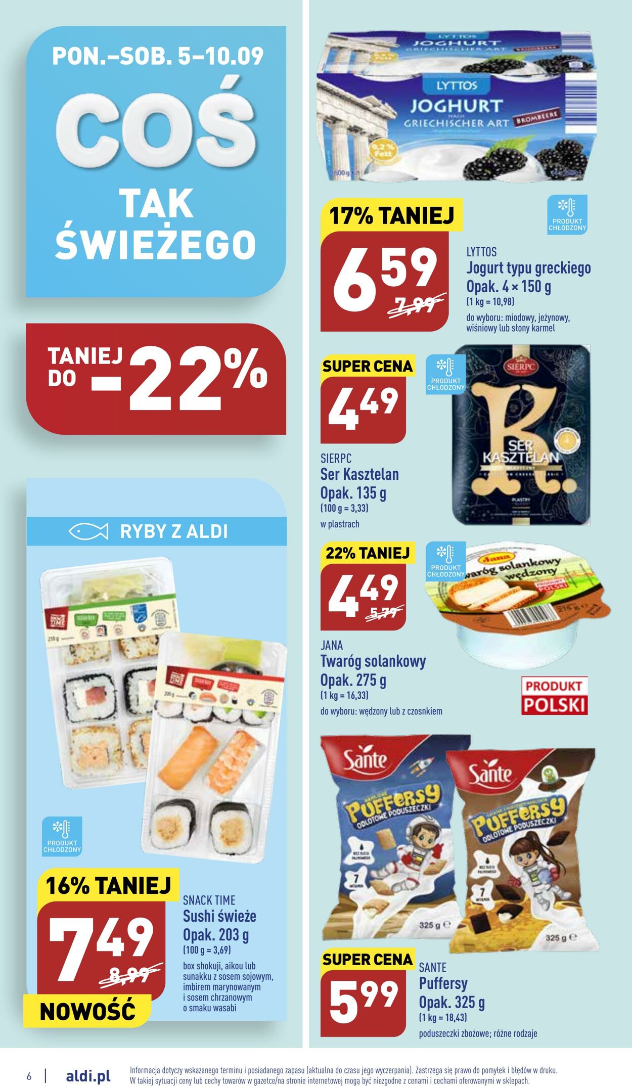 Gazetka Aldi 05.09.2022 - 10.09.2022