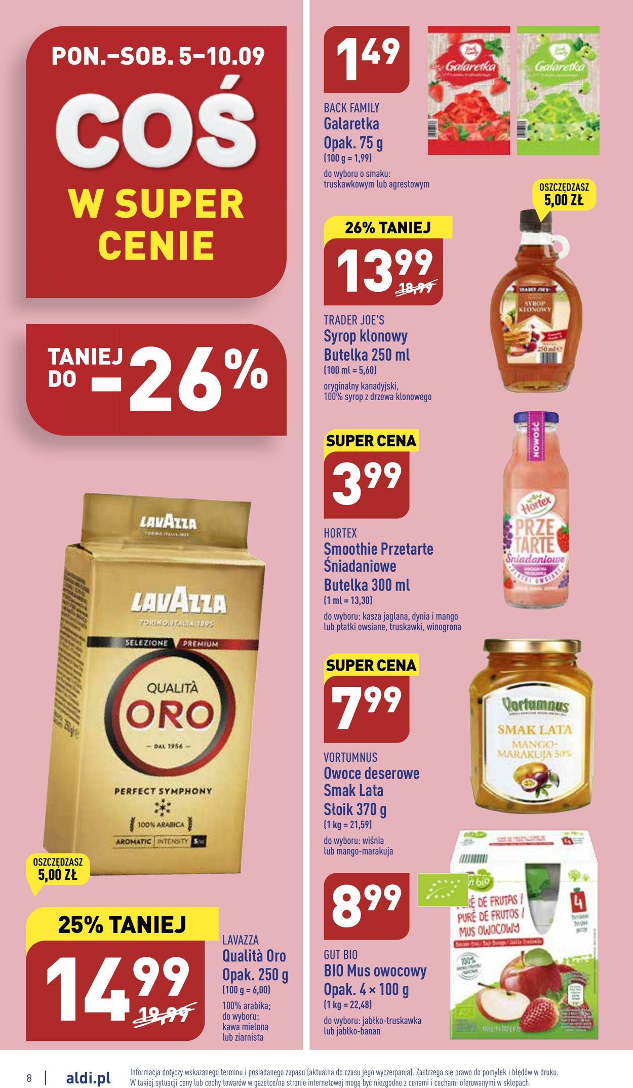 Gazetka Aldi 05.09.2022 - 10.09.2022