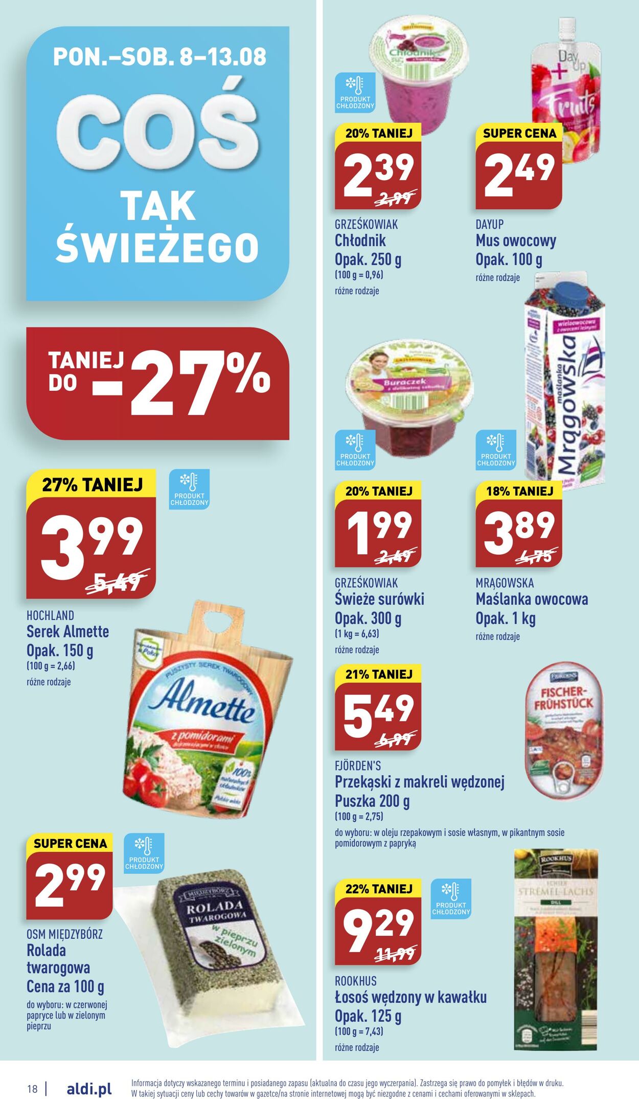 Gazetka Aldi 08.08.2022 - 13.08.2022