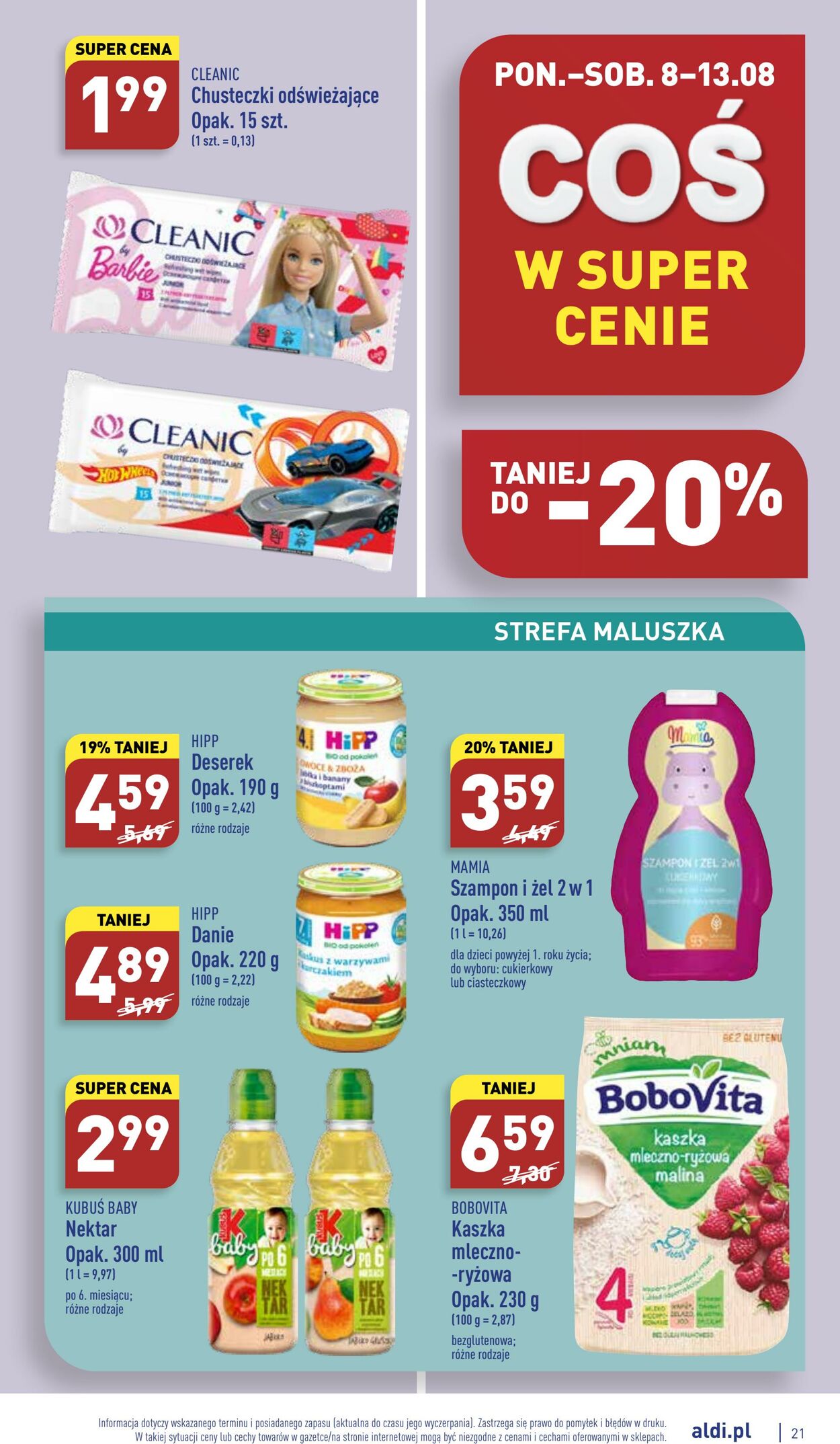 Gazetka Aldi 08.08.2022 - 13.08.2022