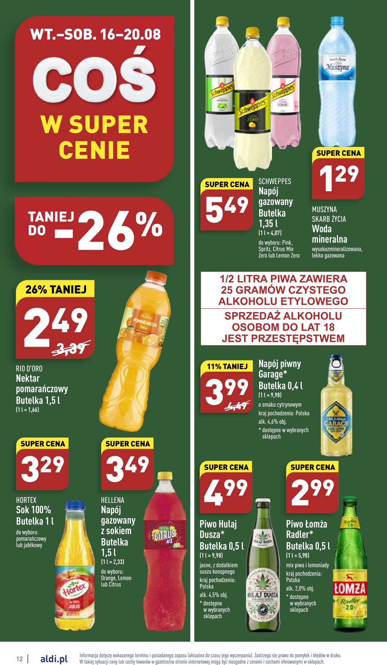 Gazetka Aldi 08.08.2022 - 13.08.2022