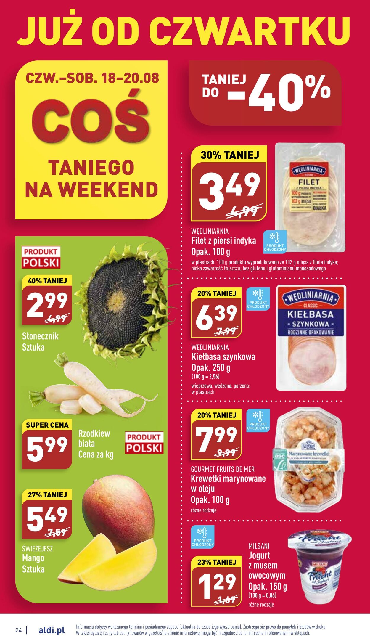 Gazetka Aldi 08.08.2022 - 13.08.2022