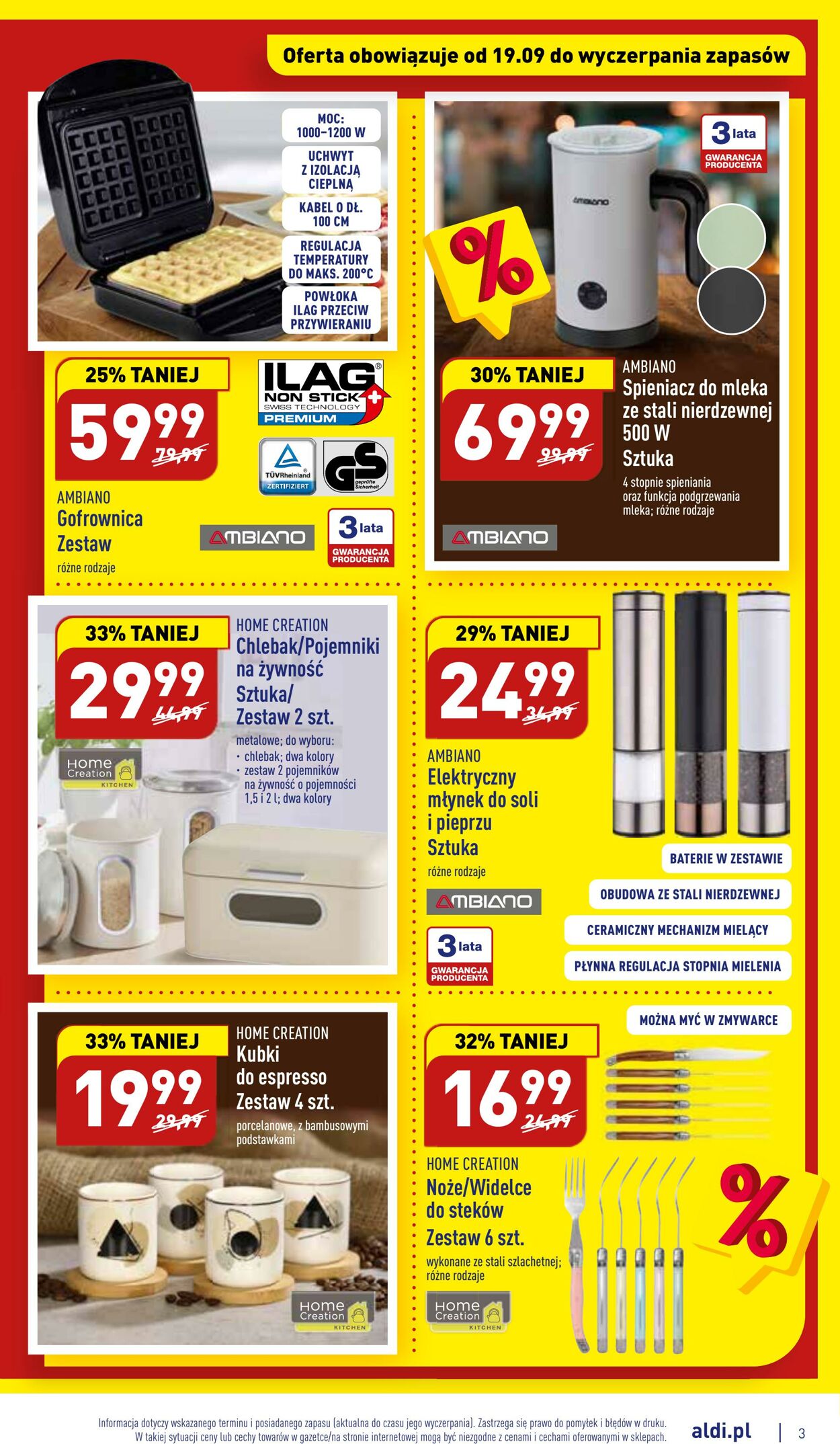 Gazetka Aldi 19.09.2022 - 30.09.2022