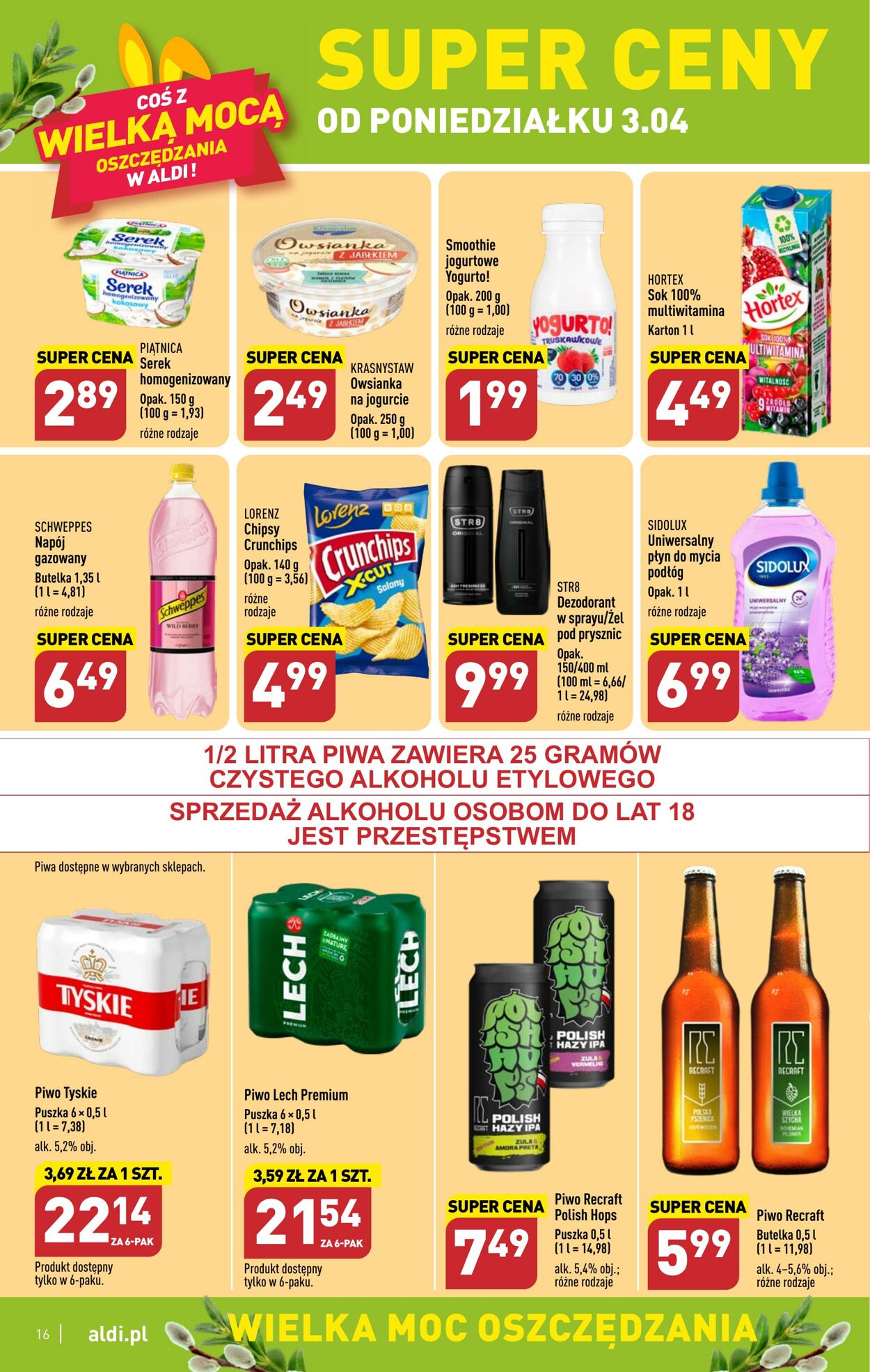 Gazetka Aldi 03.04.2023 - 08.04.2023