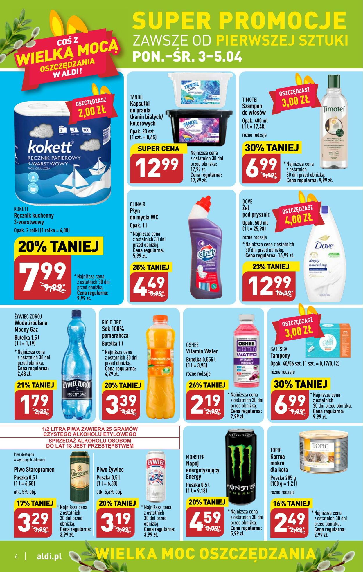 Gazetka Aldi 03.04.2023 - 08.04.2023