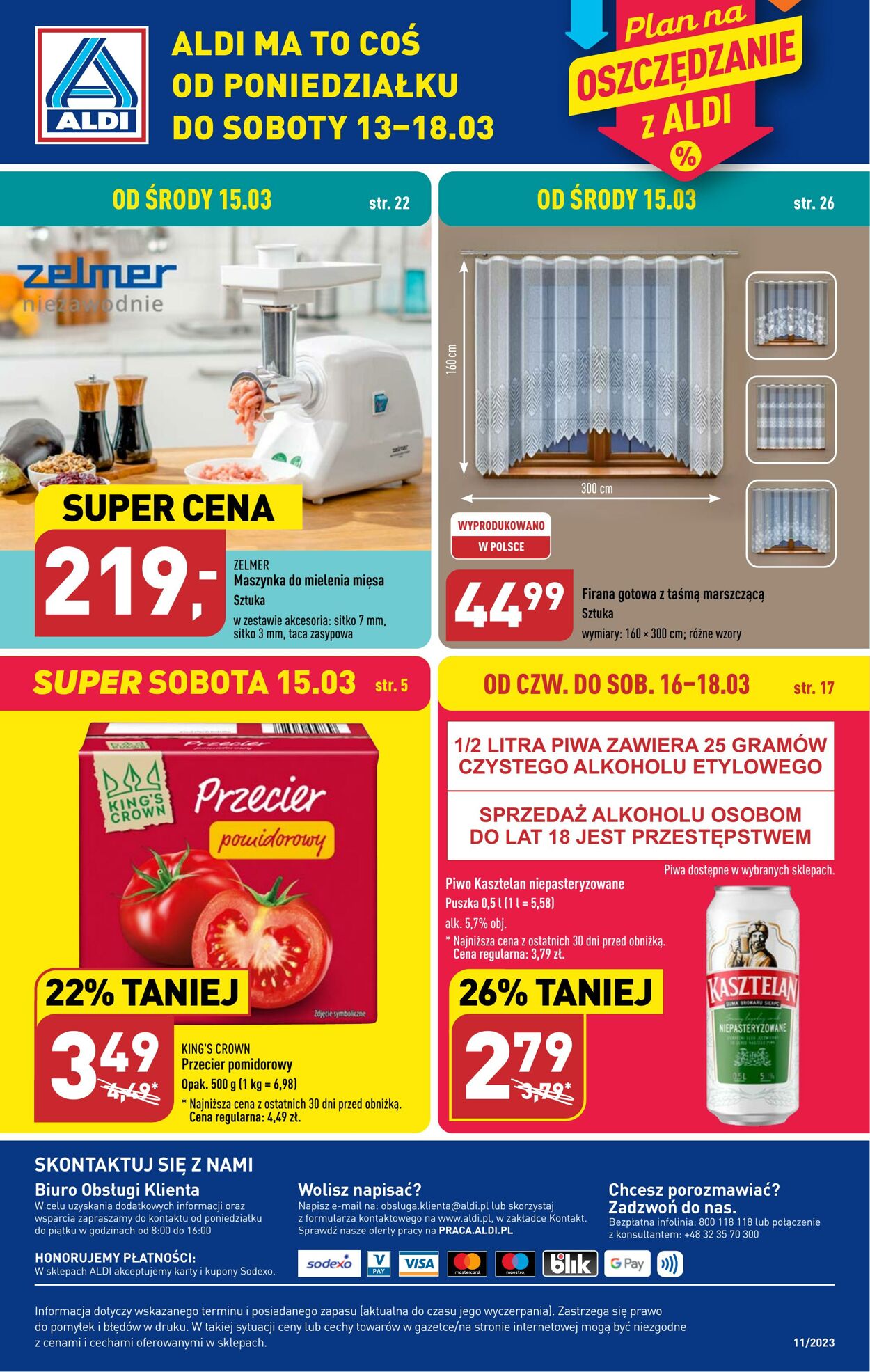 Gazetka Aldi 13.03.2023 - 18.03.2023