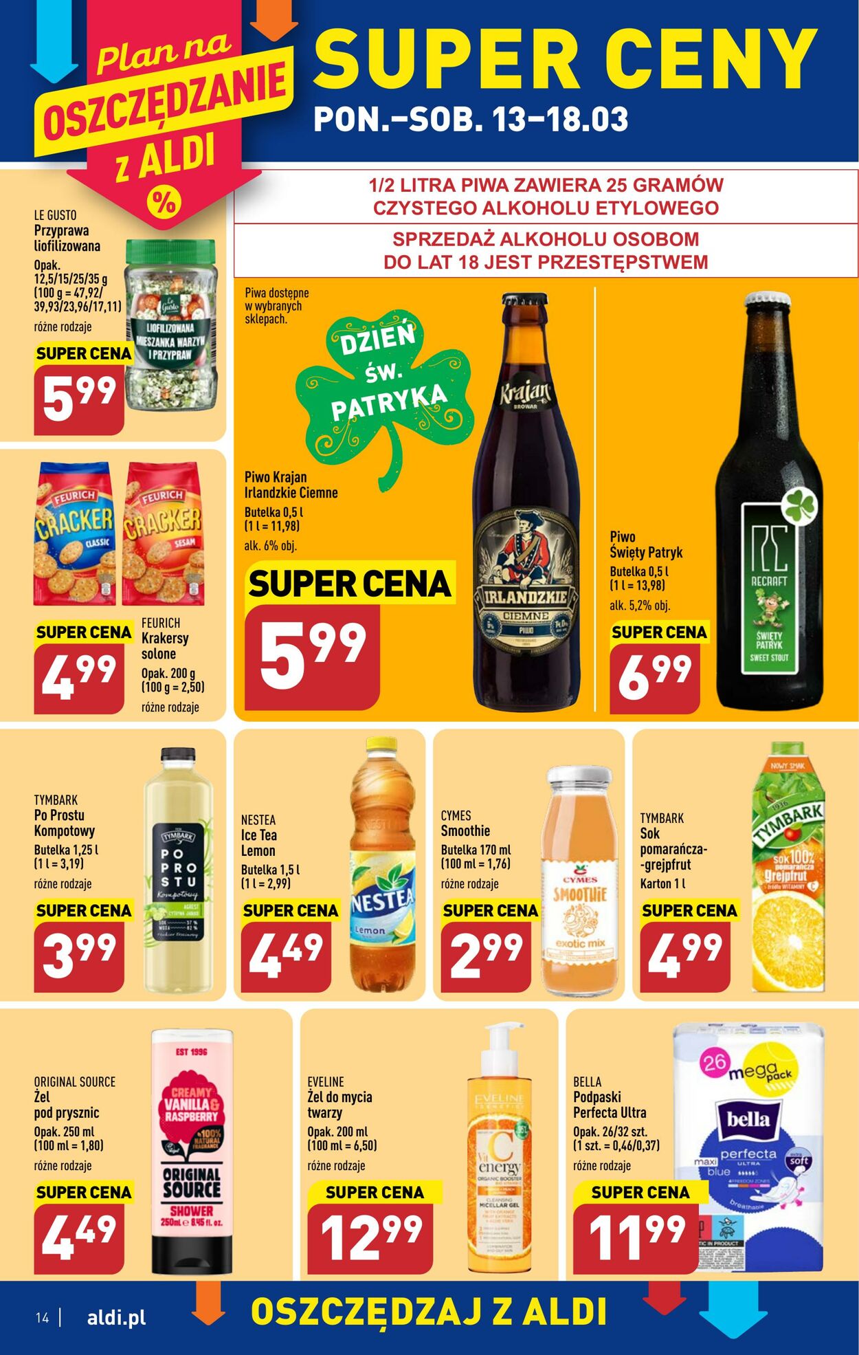 Gazetka Aldi 13.03.2023 - 18.03.2023