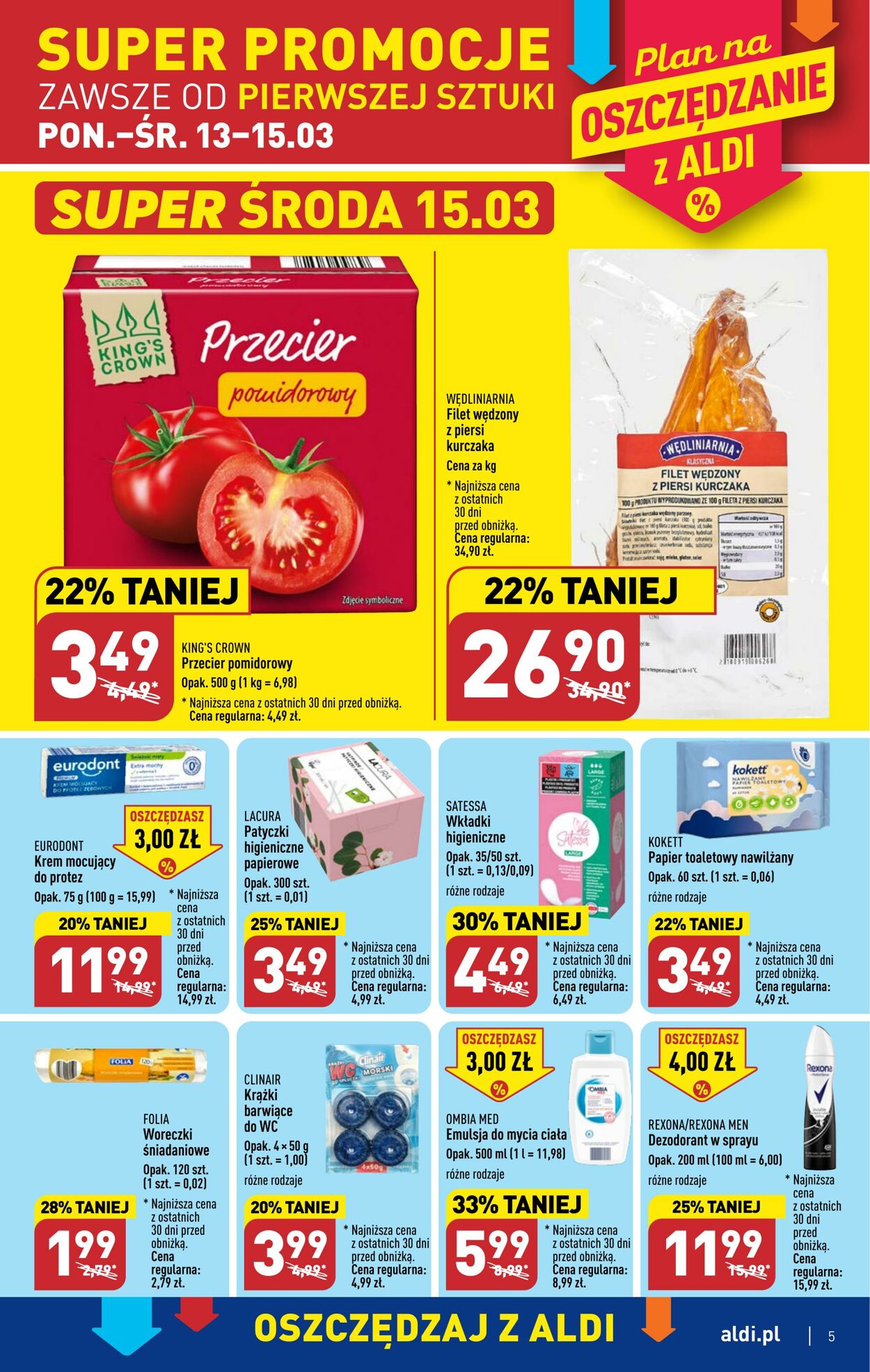 Gazetka Aldi 13.03.2023 - 18.03.2023