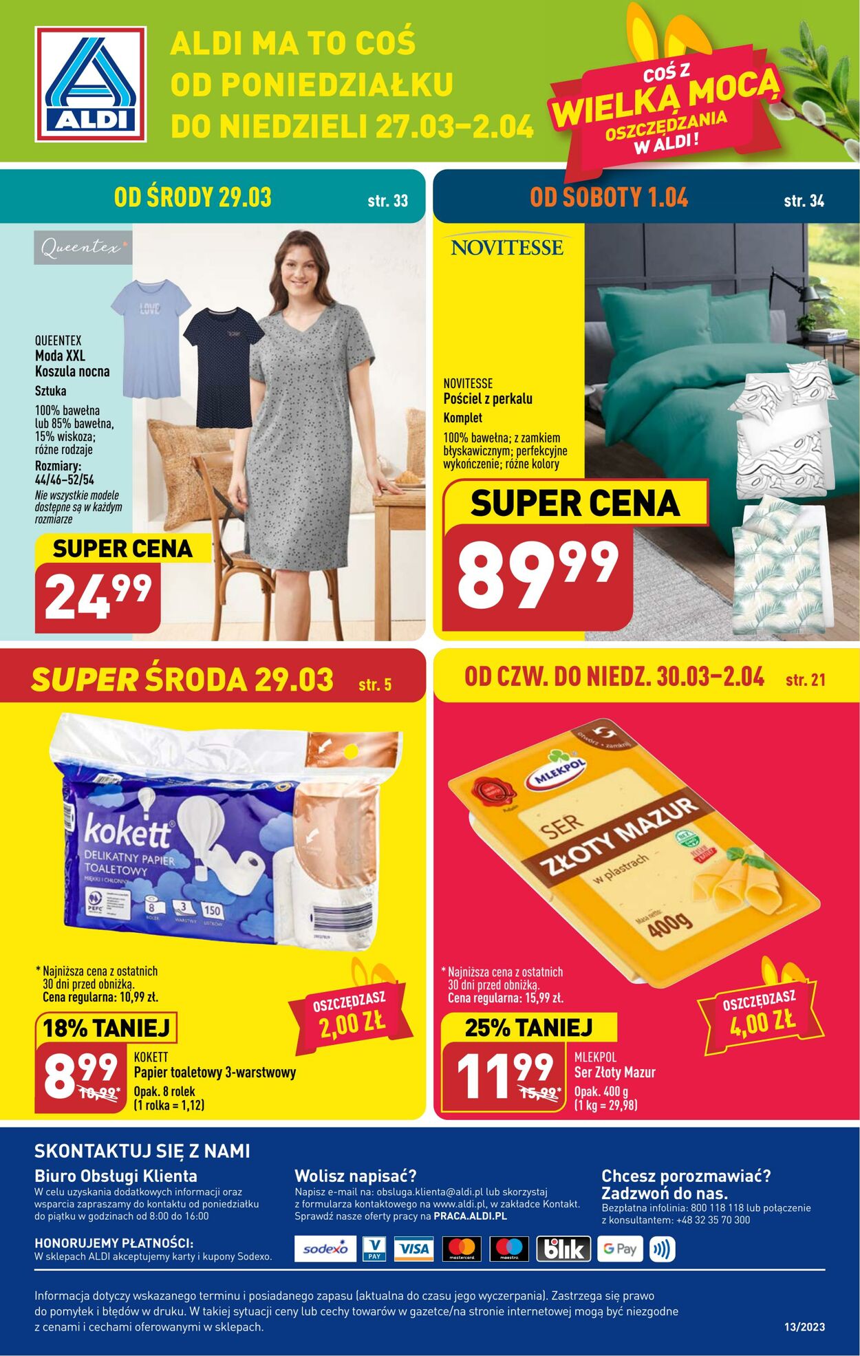 Gazetka Aldi 27.03.2023 - 02.04.2023