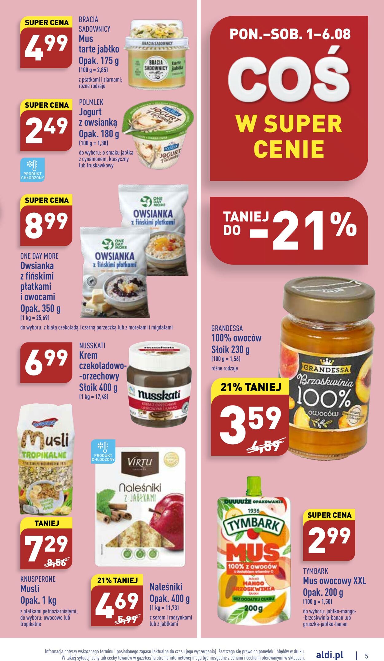 Gazetka Aldi 01.08.2022 - 06.08.2022