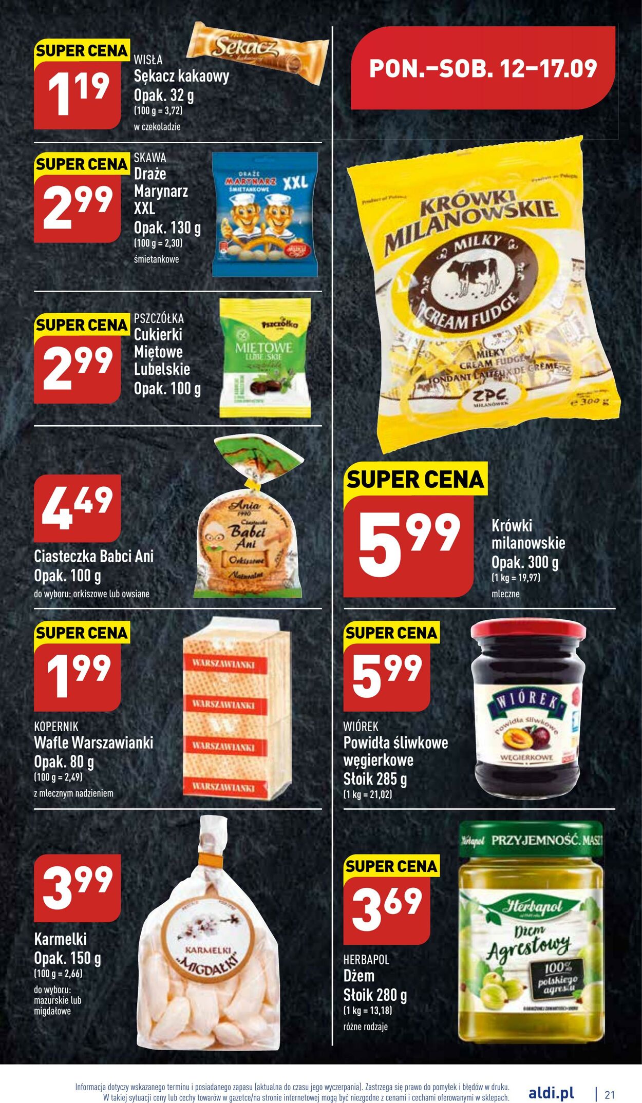 Gazetka Aldi 12.09.2022 - 17.09.2022