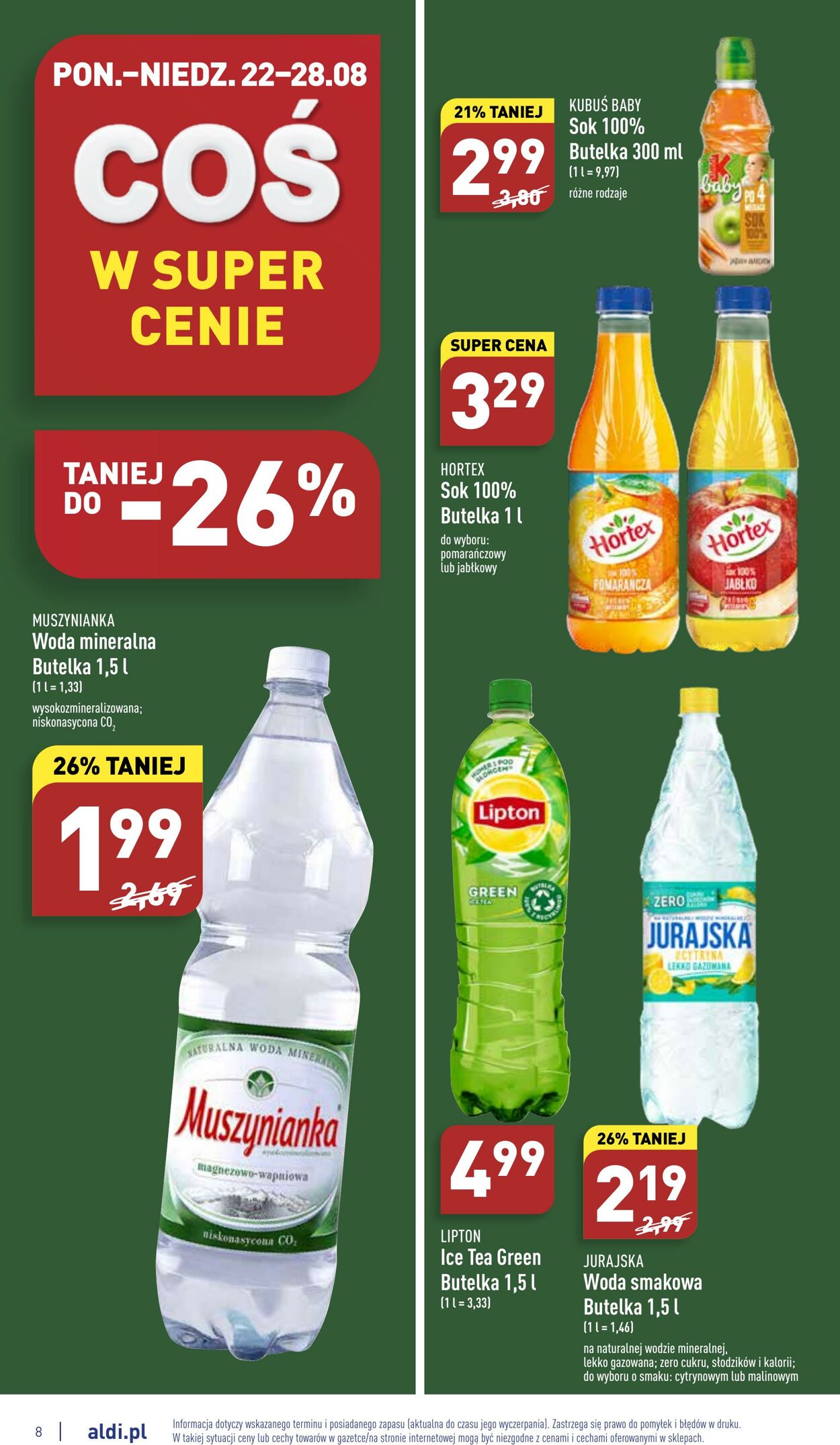 Gazetka Aldi 22.08.2022 - 28.08.2022