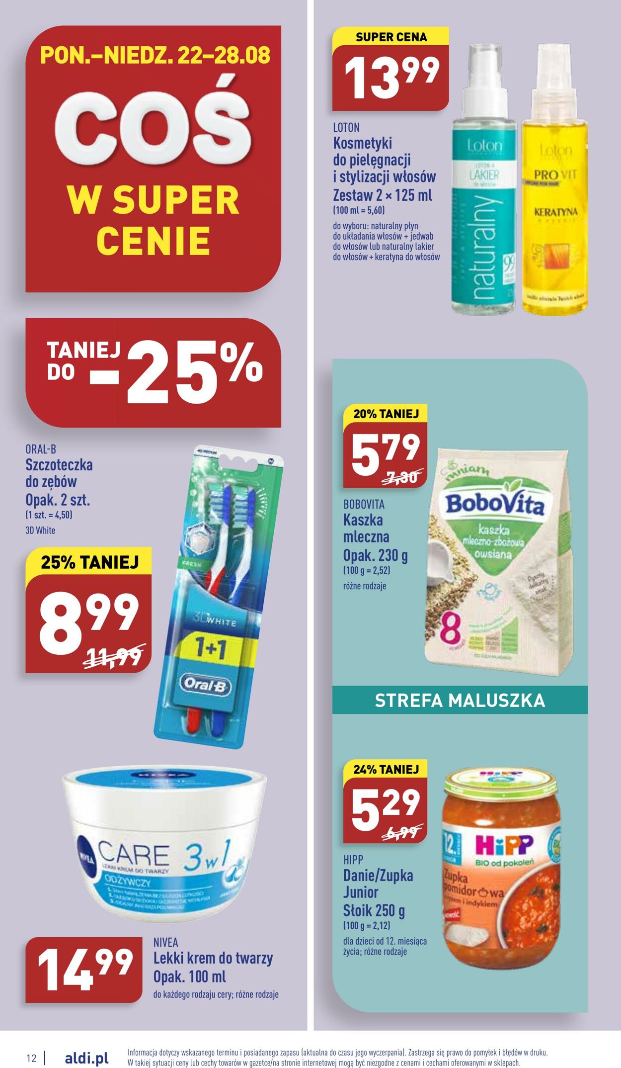 Gazetka Aldi 22.08.2022 - 28.08.2022