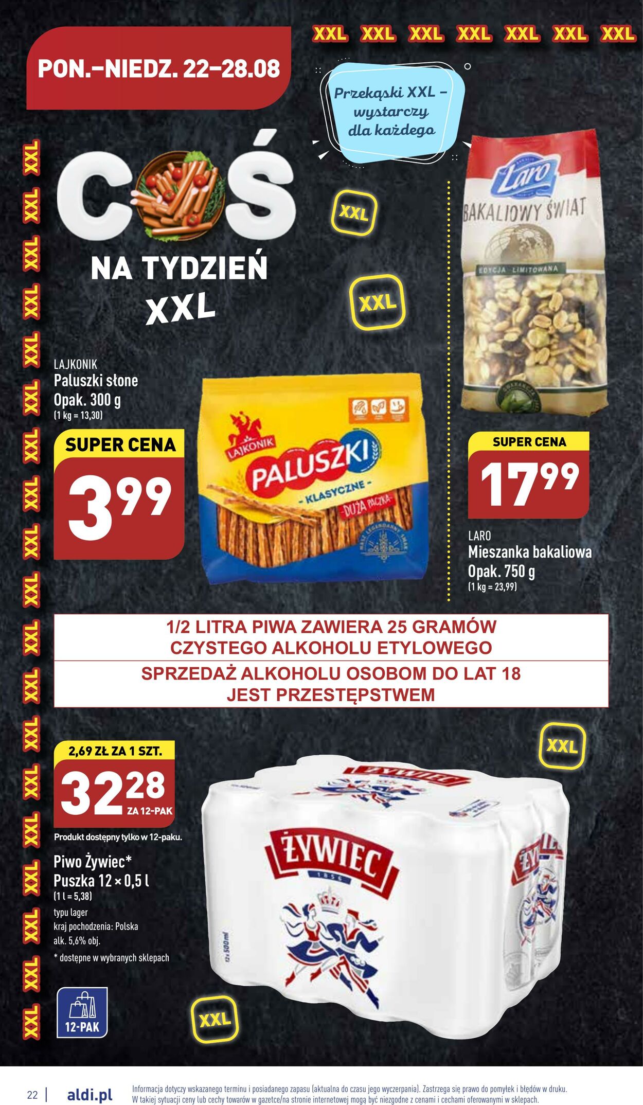 Gazetka Aldi 22.08.2022 - 28.08.2022