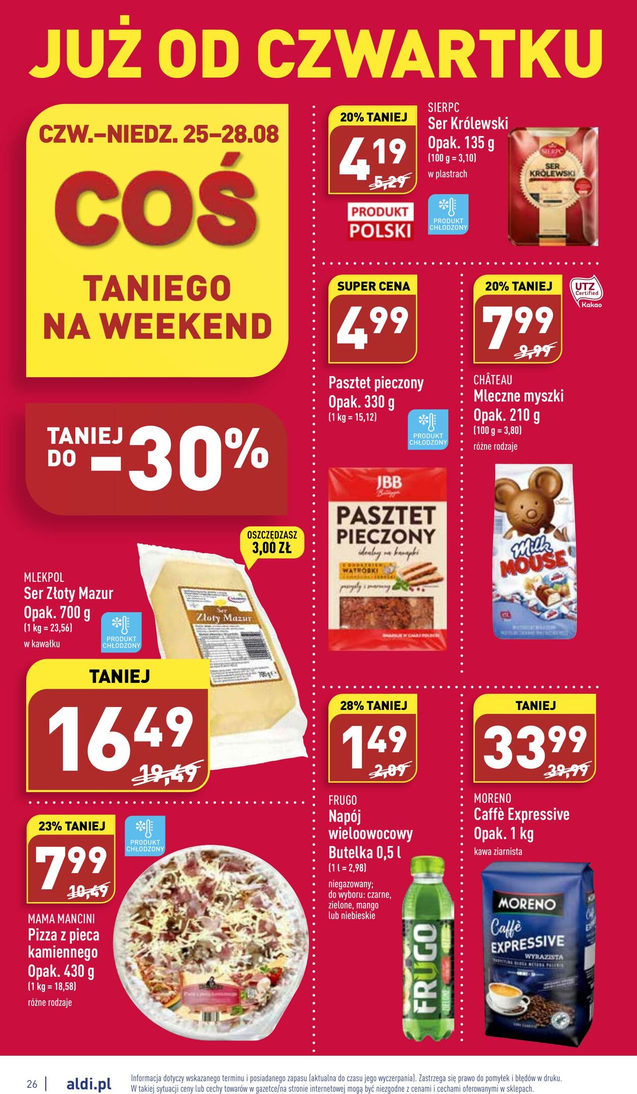 Gazetka Aldi 22.08.2022 - 28.08.2022