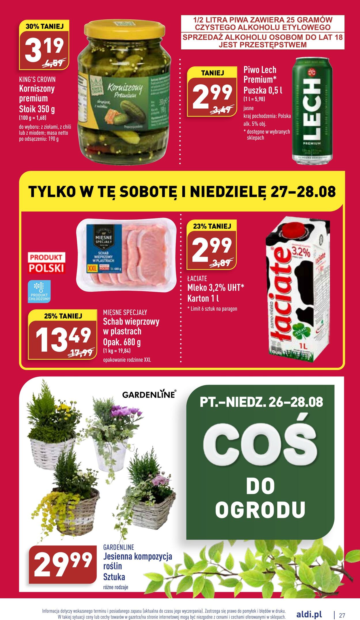 Gazetka Aldi 22.08.2022 - 28.08.2022