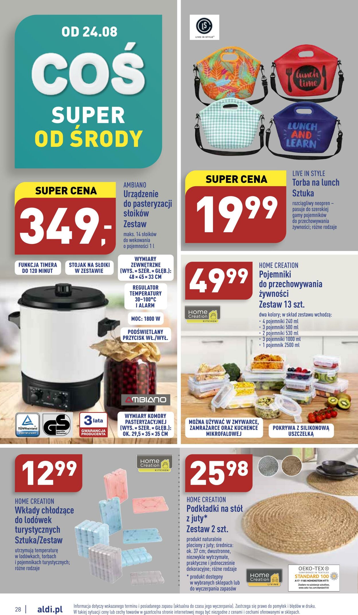 Gazetka Aldi 22.08.2022 - 28.08.2022