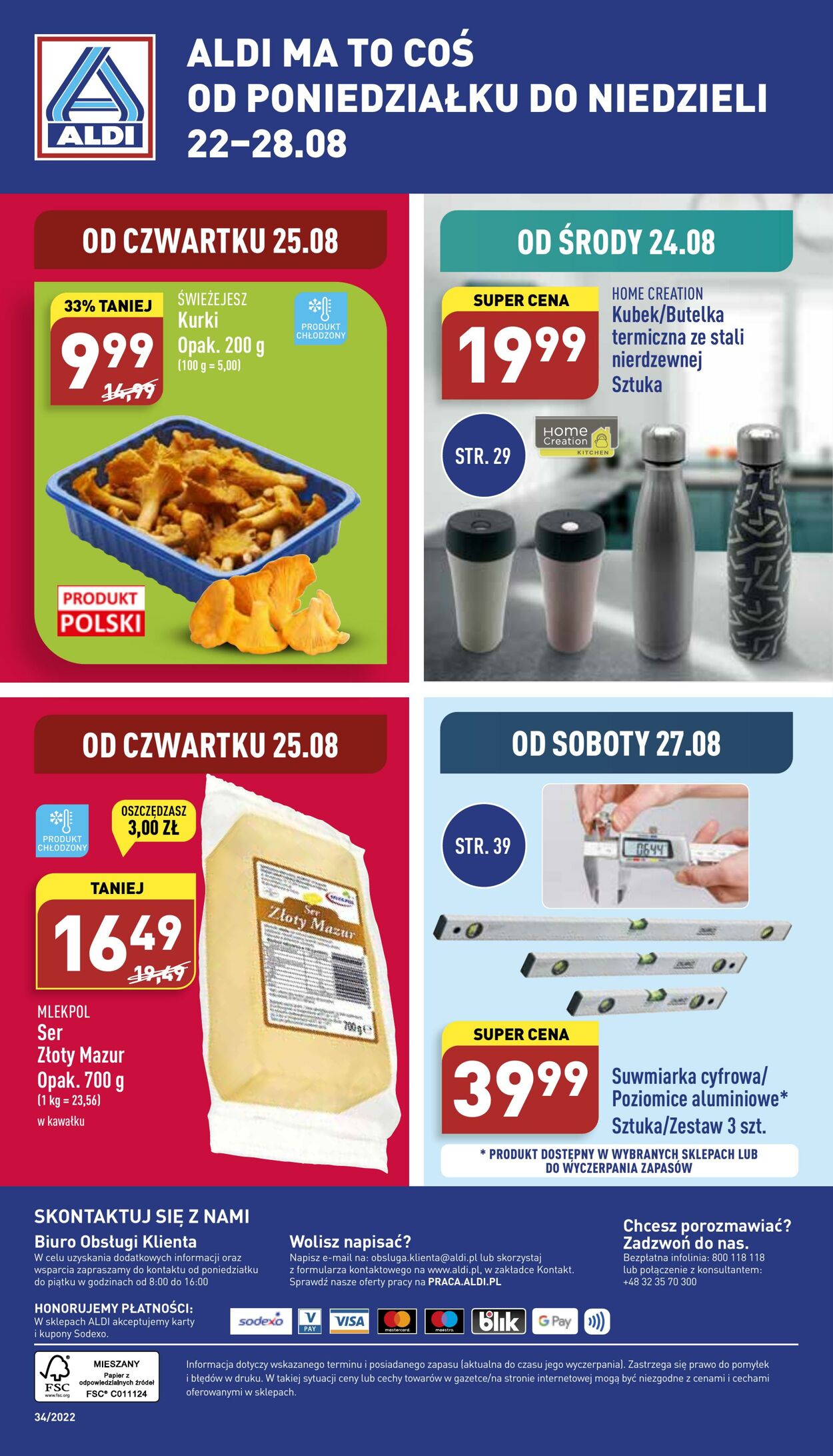 Gazetka Aldi 22.08.2022 - 28.08.2022