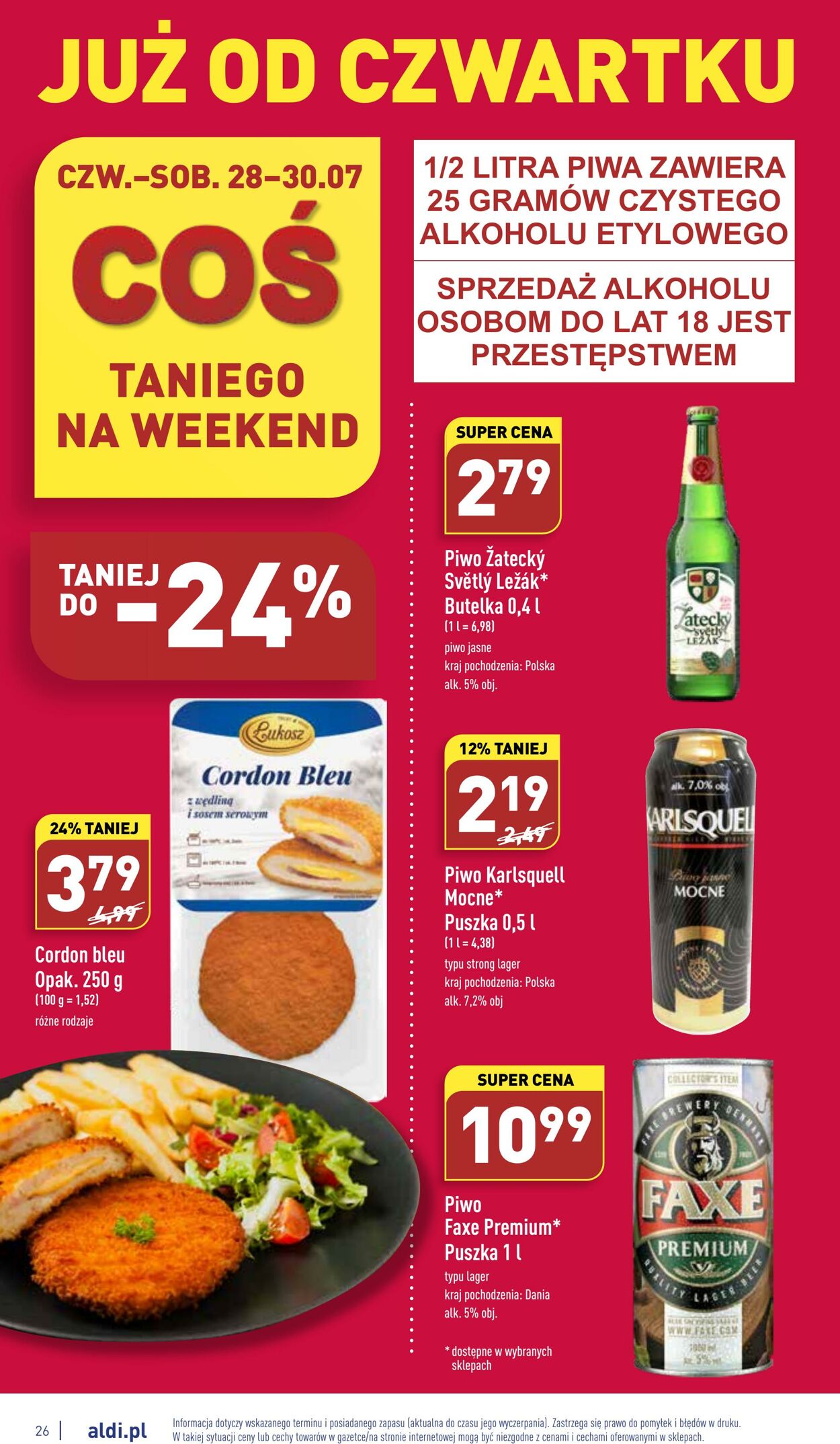 Gazetka Aldi 25.07.2022 - 30.07.2022