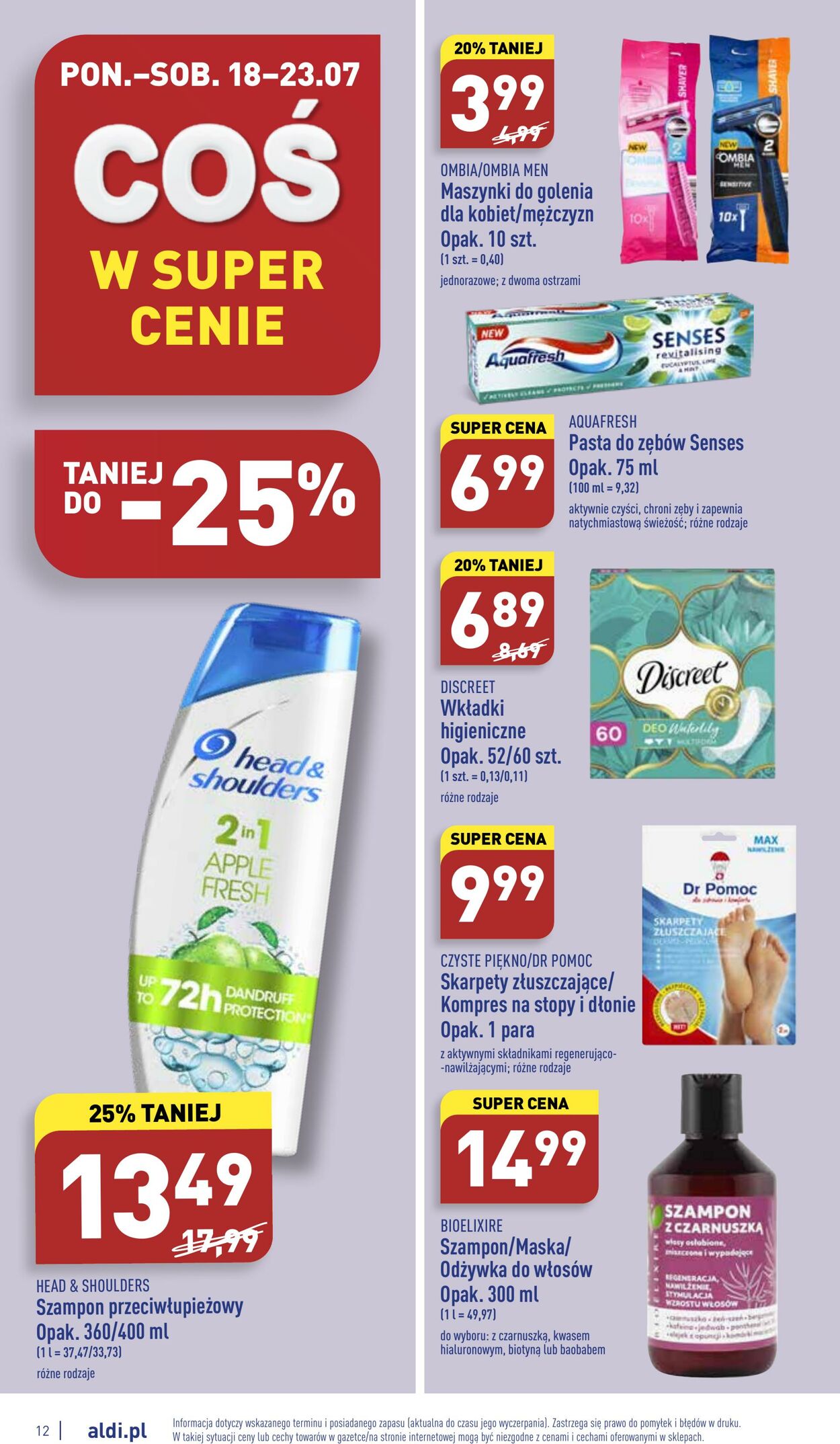 Gazetka Aldi 18.07.2022 - 23.07.2022