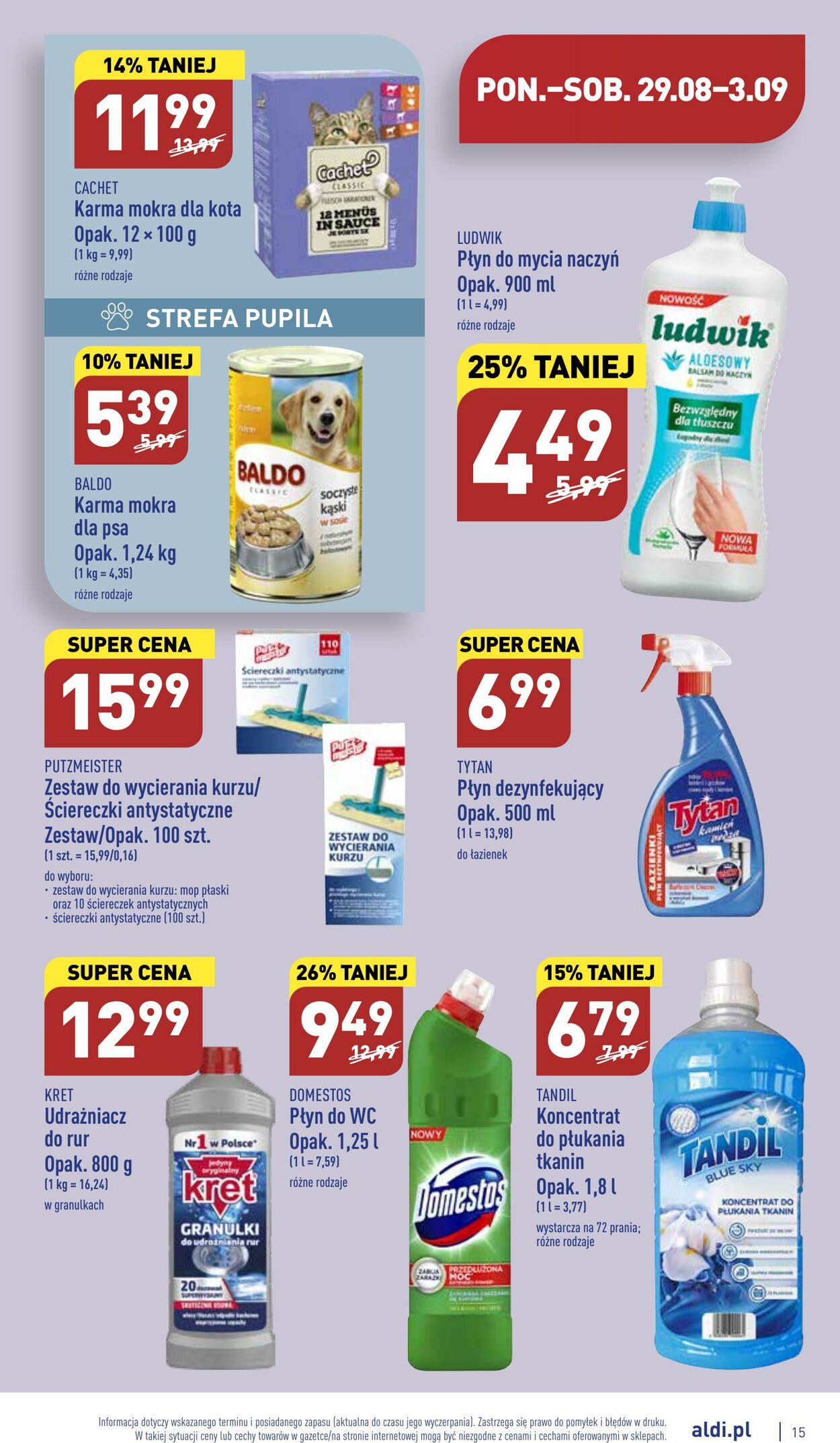 Gazetka Aldi 29.08.2022 - 03.09.2022