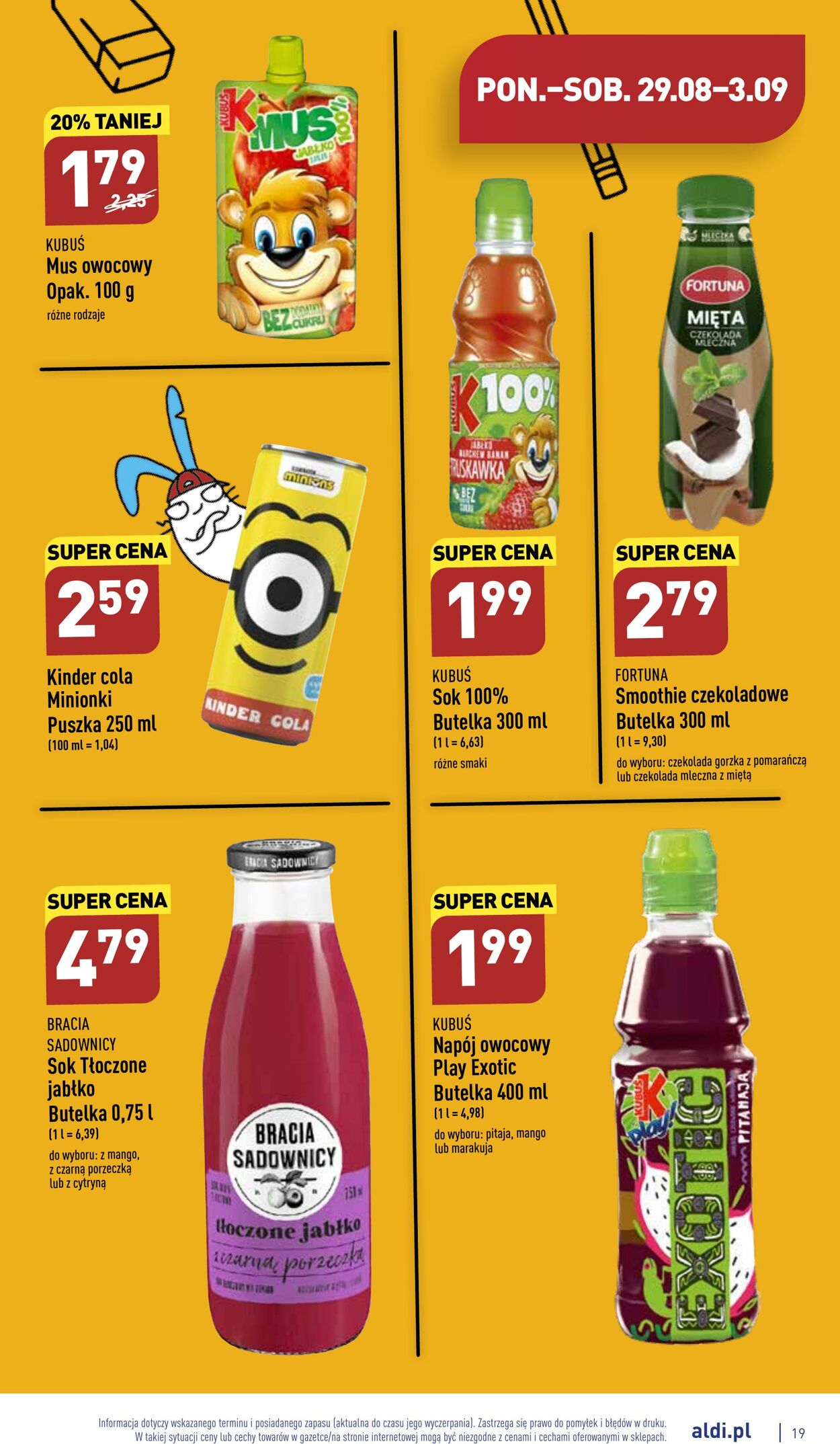 Gazetka Aldi 29.08.2022 - 03.09.2022