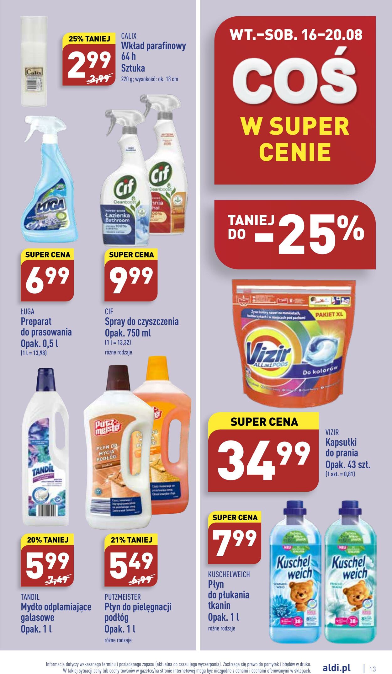 Gazetka Aldi 08.08.2022 - 13.08.2022