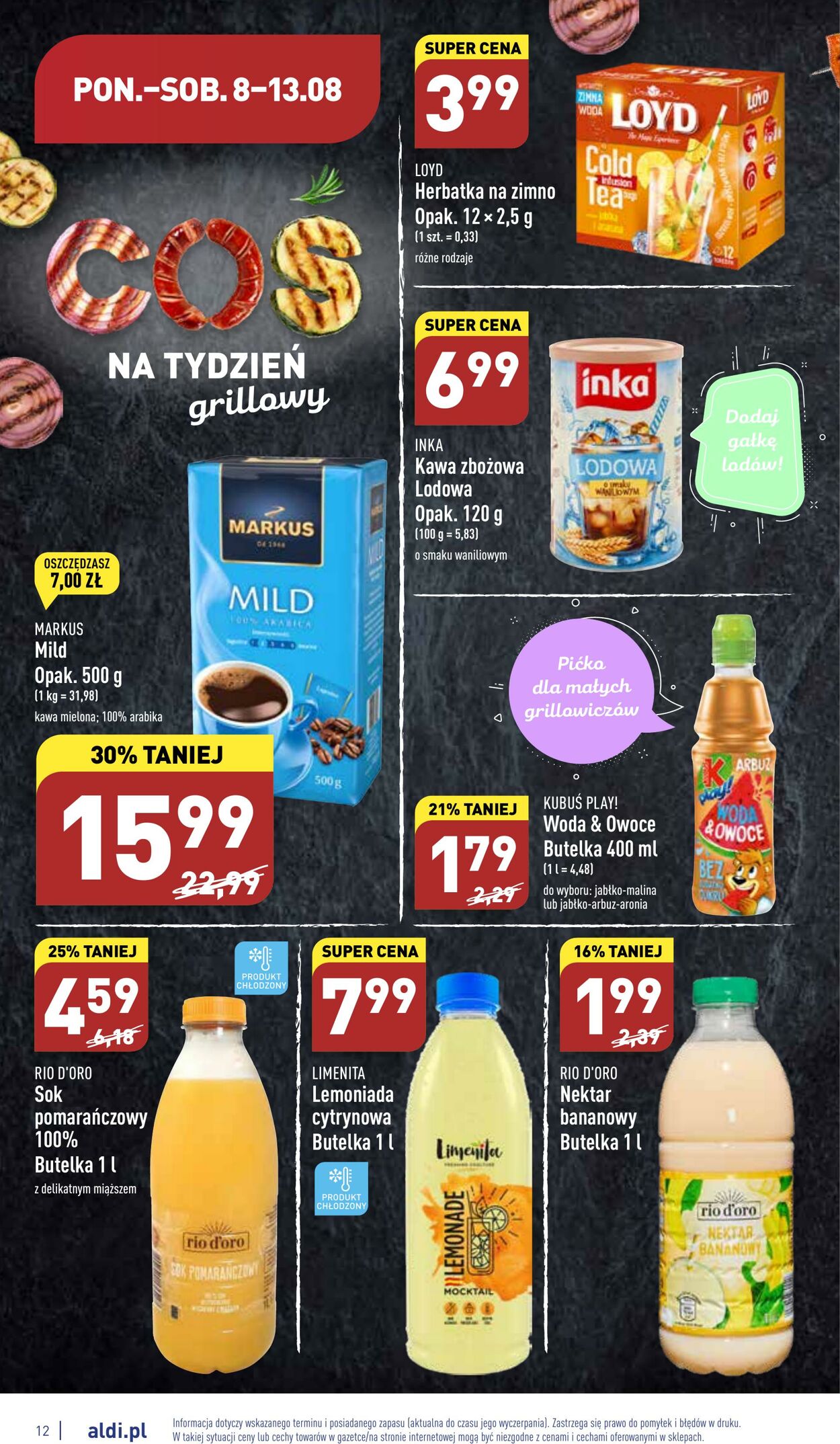 Gazetka Aldi 08.08.2022 - 13.08.2022