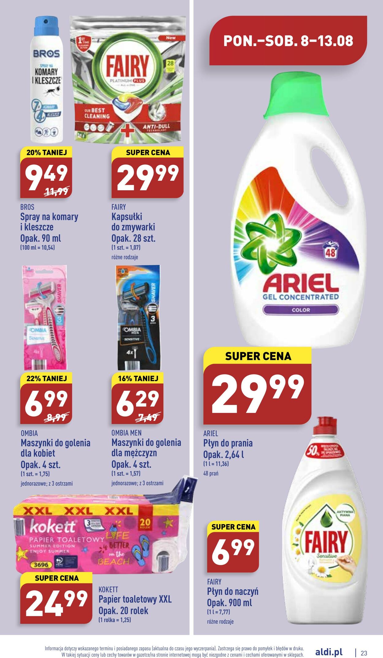 Gazetka Aldi 08.08.2022 - 13.08.2022