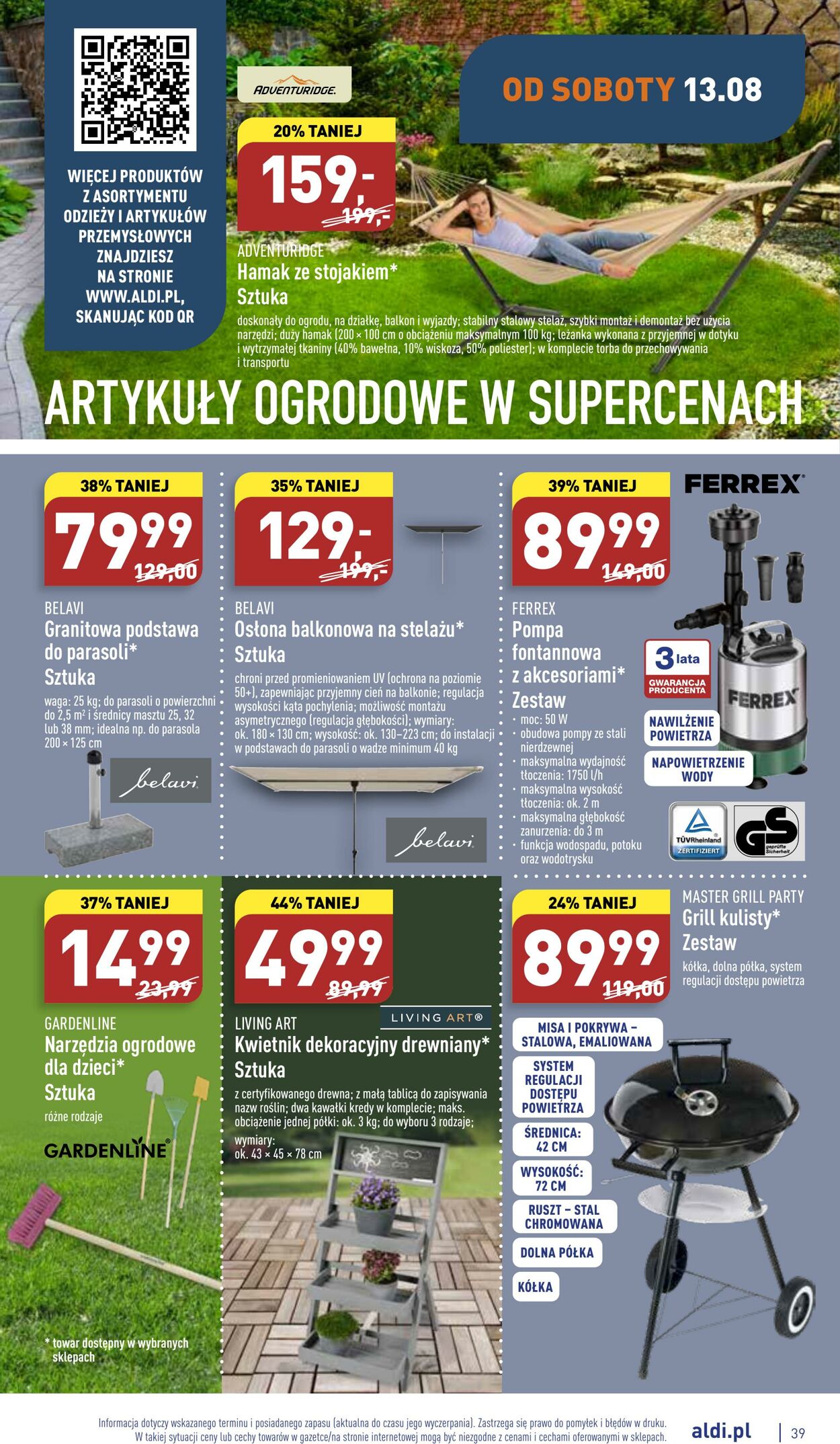 Gazetka Aldi 08.08.2022 - 13.08.2022