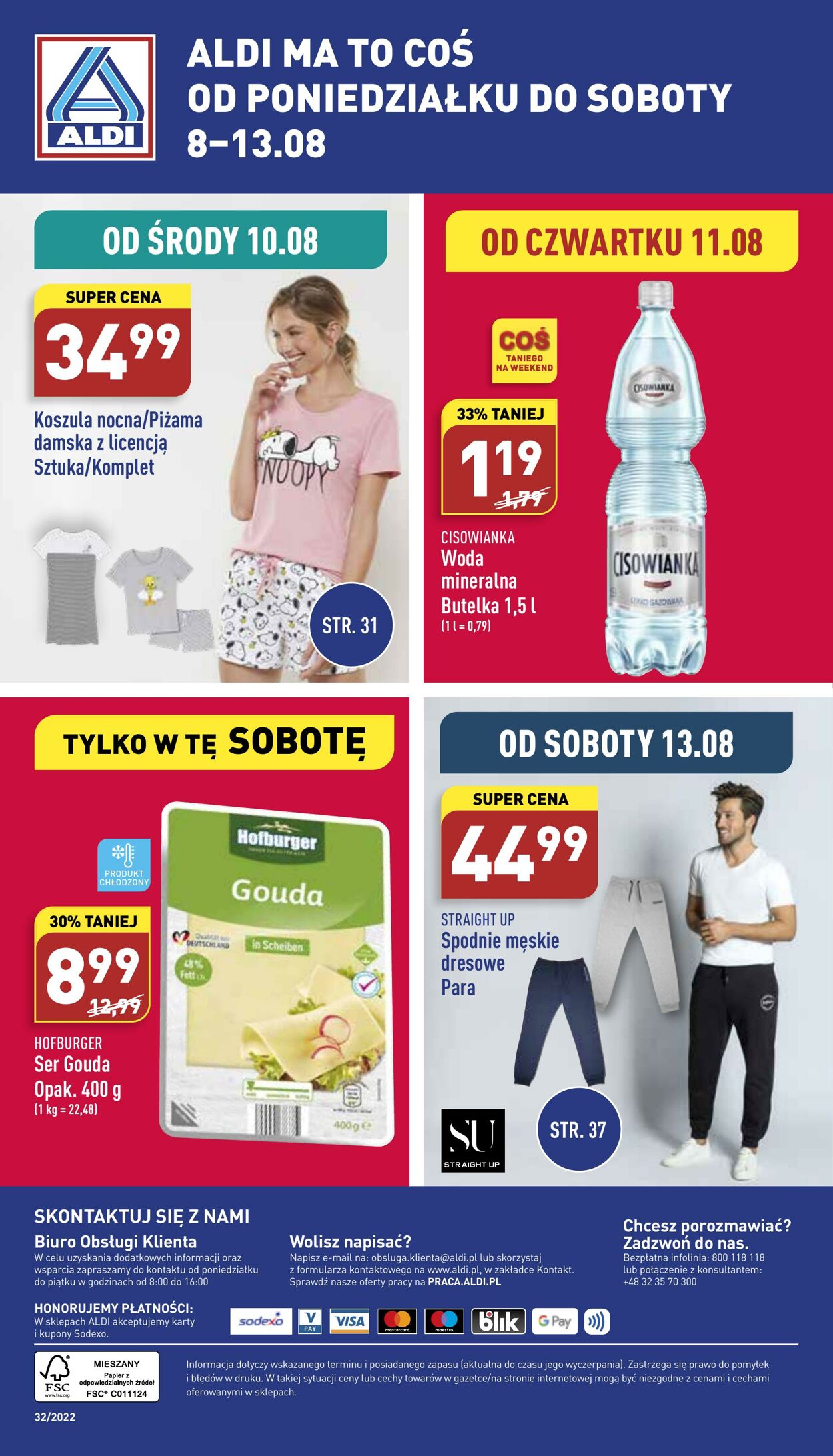 Gazetka Aldi 08.08.2022 - 13.08.2022