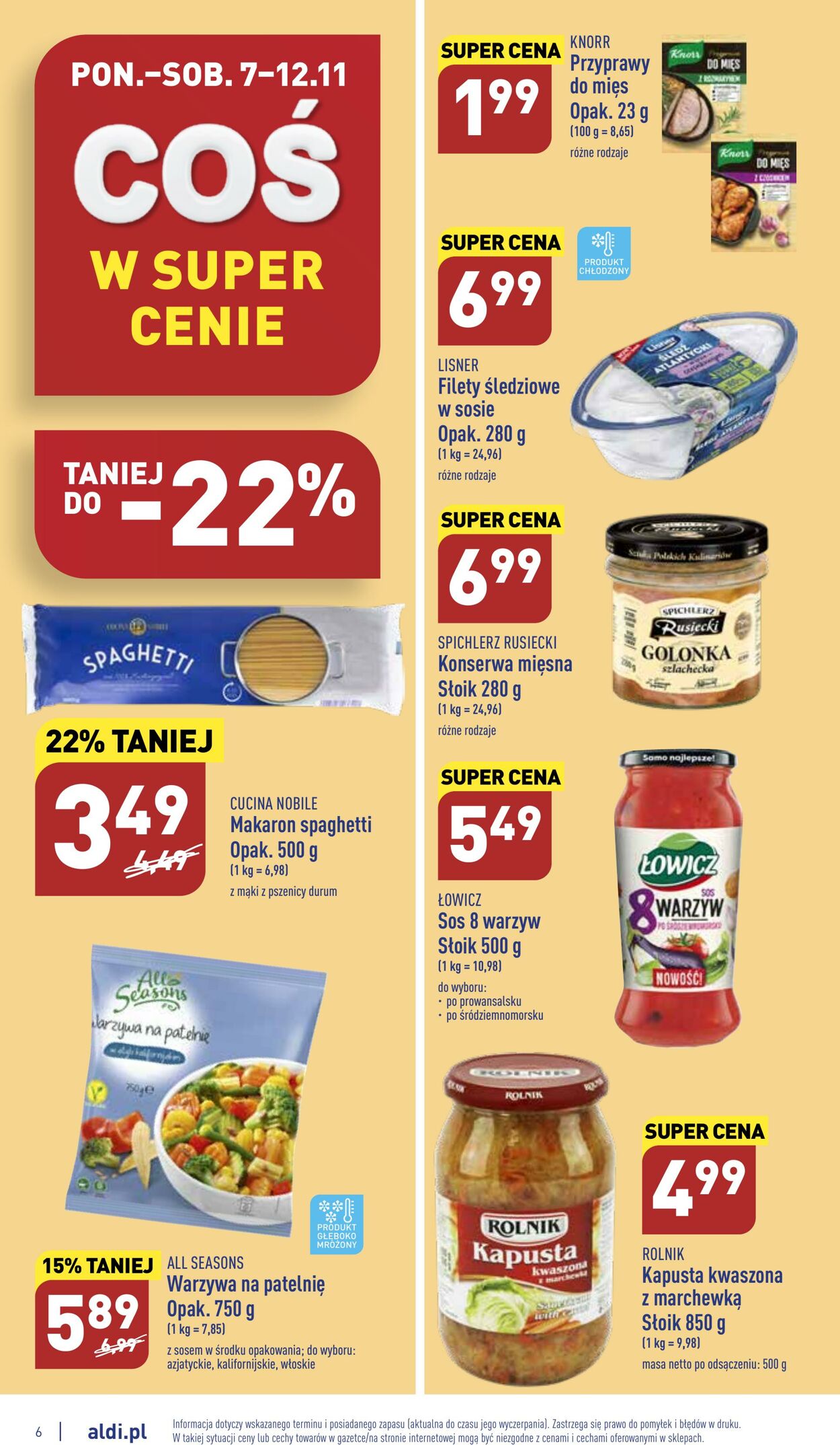 Gazetka Aldi 07.11.2022 - 12.11.2022